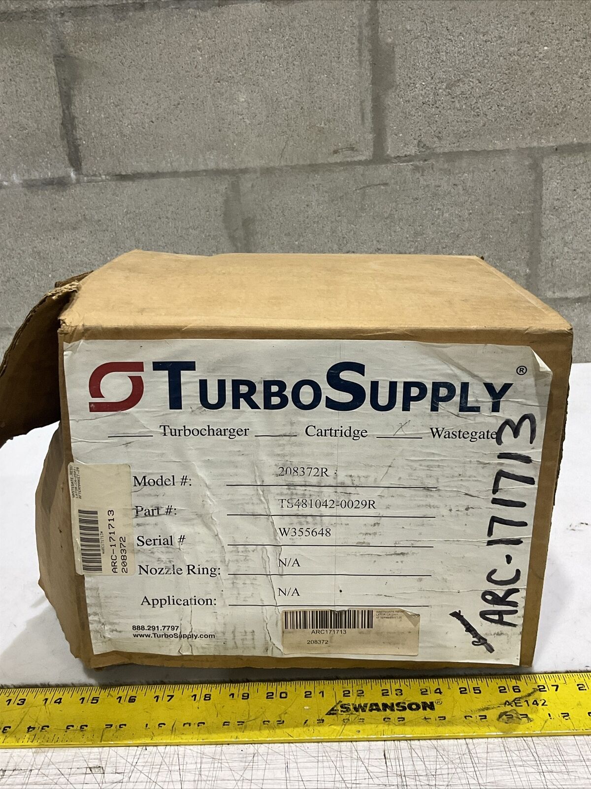 TURBOCHARGER 208372R TS481042-0029R WASTEGATE REGULATOR CA-2501 U4M