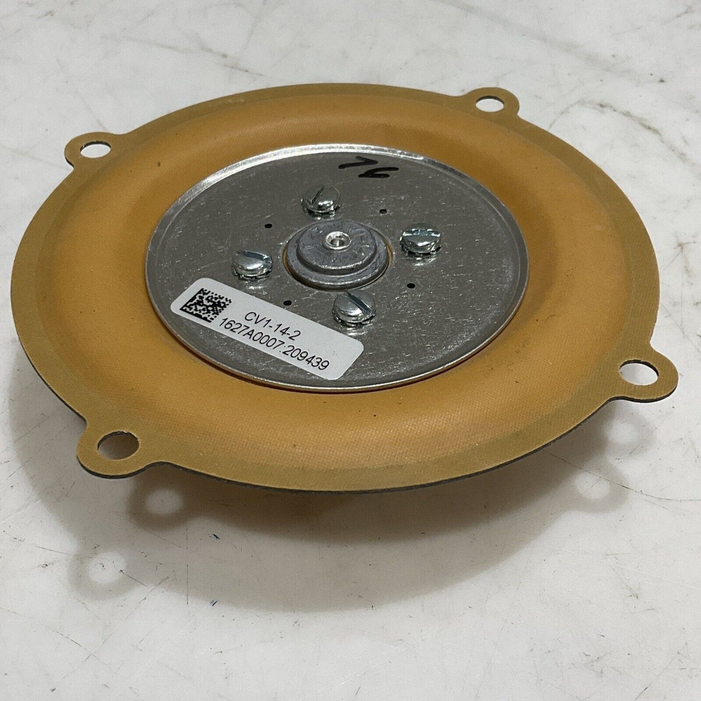 IMPCO CV1-14-2 1627A0007 209439 SILICONE DIAPHRAGM VALVE ASSEMBLY U4M