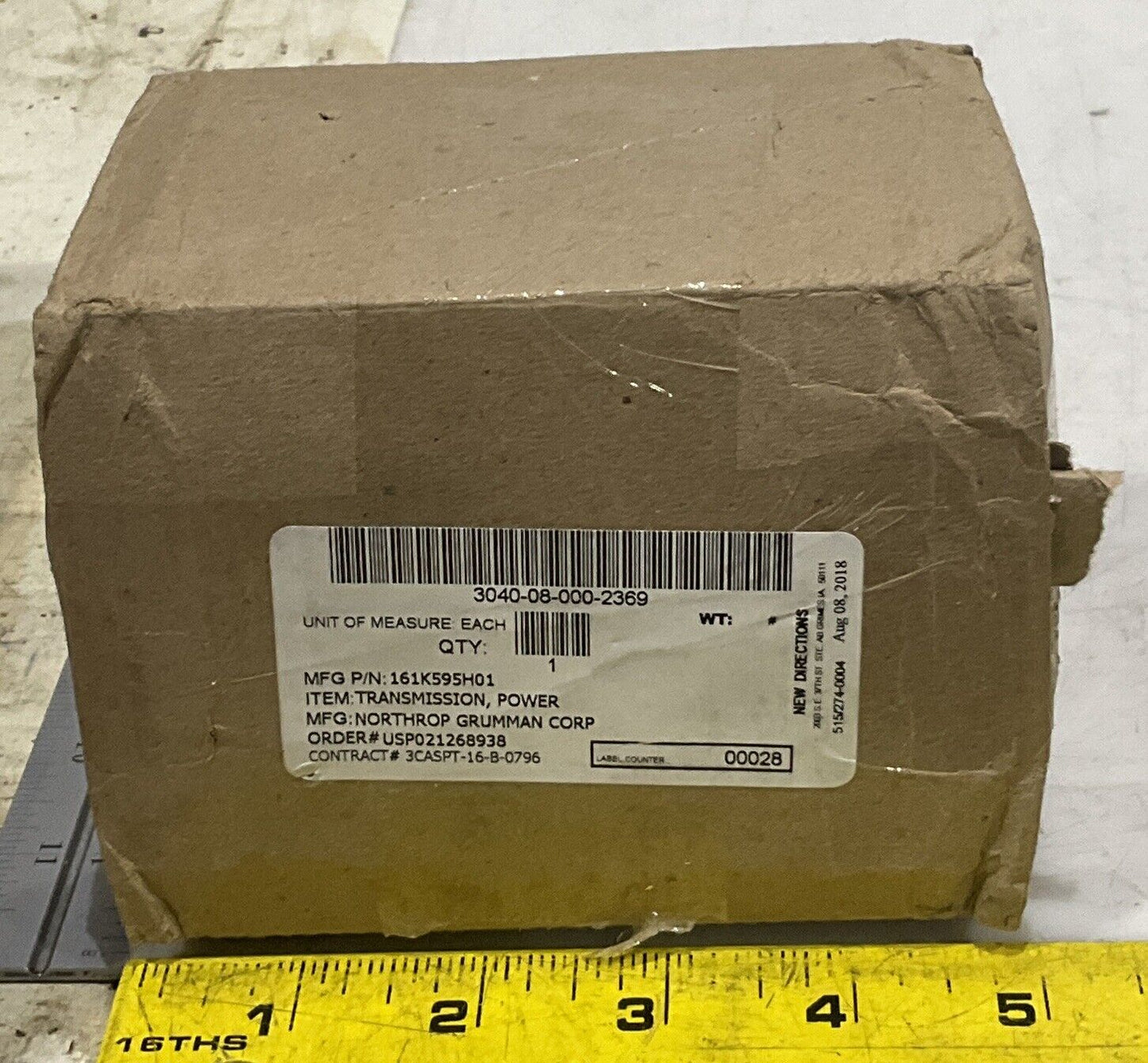 ONVIO 9000566 GEAR SPEED REDUCER POWER TRANSMISSION U3S
