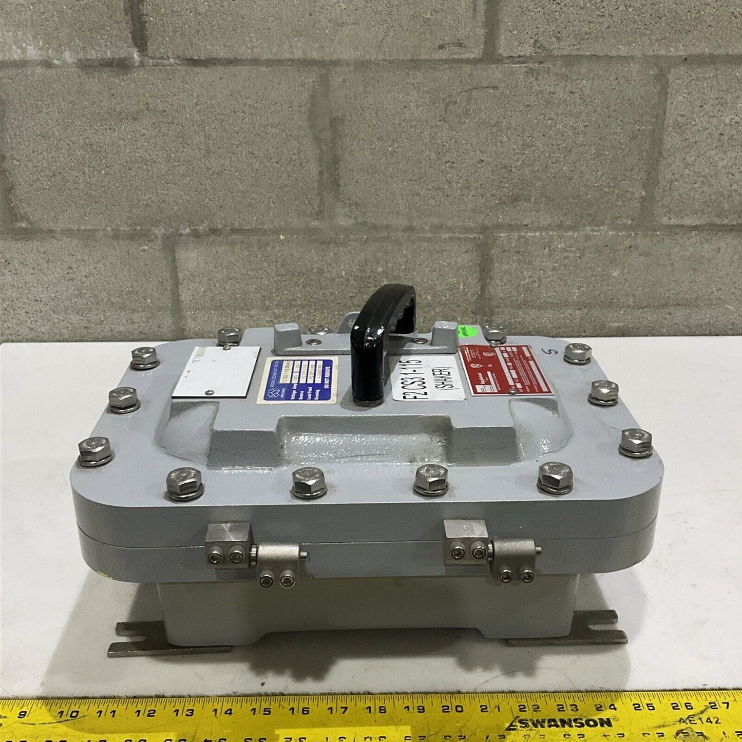 APPLETON AEAB30360S 30A 600V 3P 3PH ARCONIC F2 CS3 1-115 SHAKER 480 V 30 A