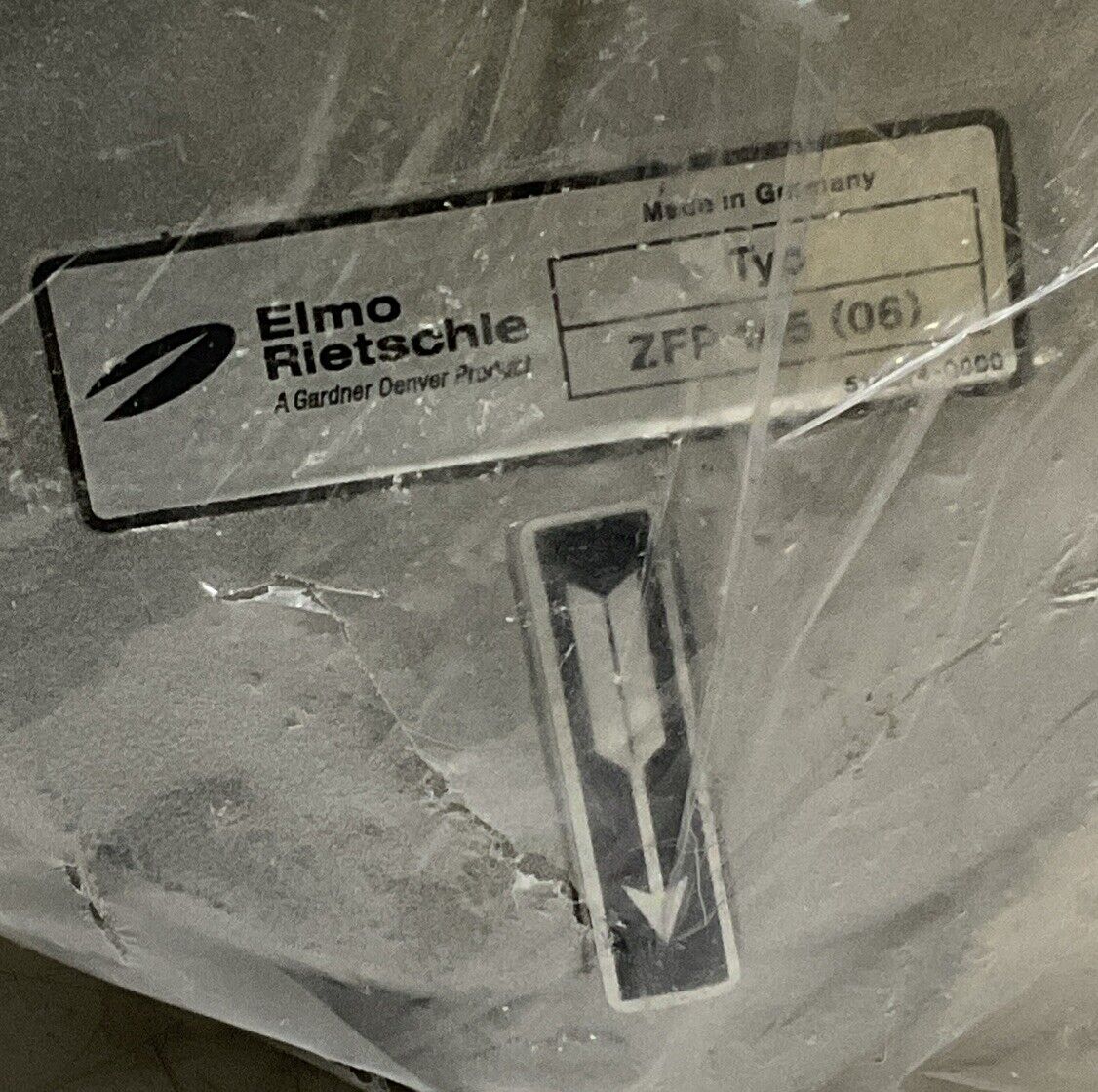 ELMO RIETSCHLE ZFP 145 VACUUM FILTER DUST SEPERATOR U3S