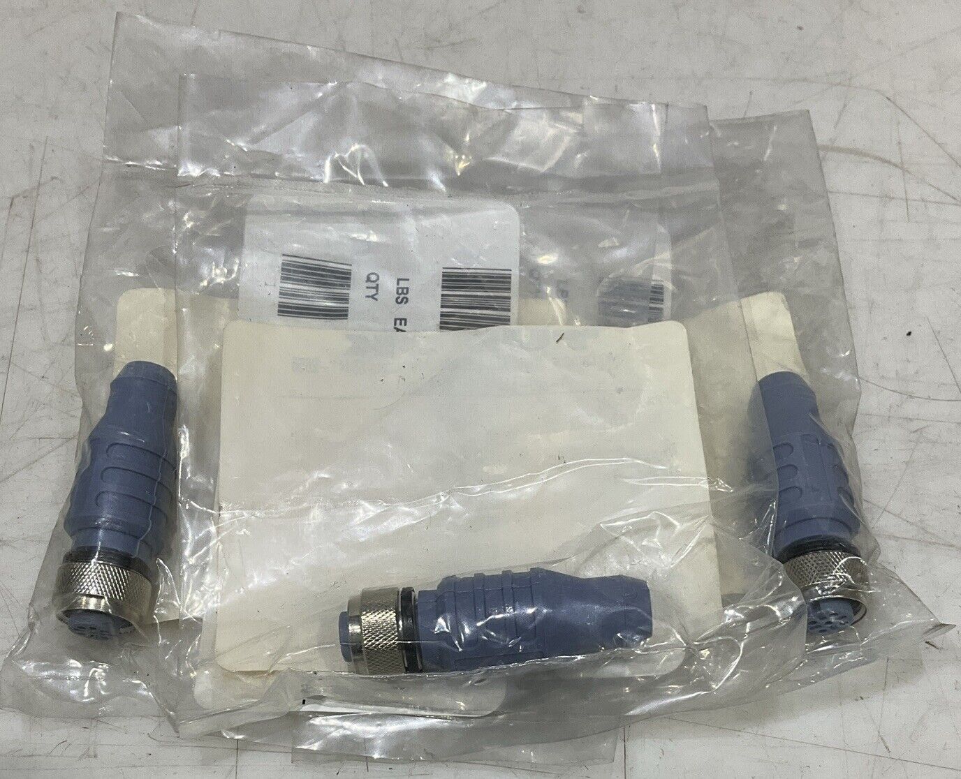 TURCK RKE 57-TR2 U2251-5 STRAIGHT FEMALE LARGE PLUG BODY LOT OF 3 U3S
