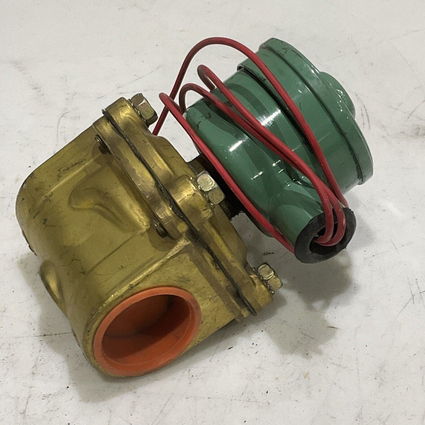 ASCO EF80171 F511009 EF8210B55 SOLENOID VALVE 150/125 PSI 15.4 W 1-1/4 PIPE 120V