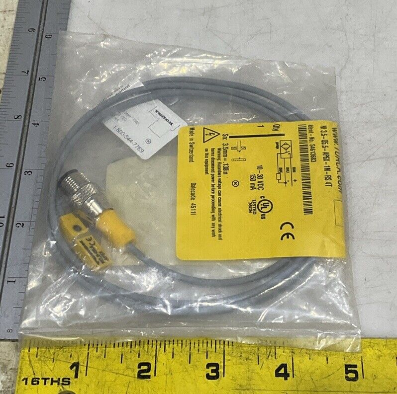 TURCK N13.5-Q5.5 AP6X-1M-RS 4T INDUCTIVE SENSOR U3S