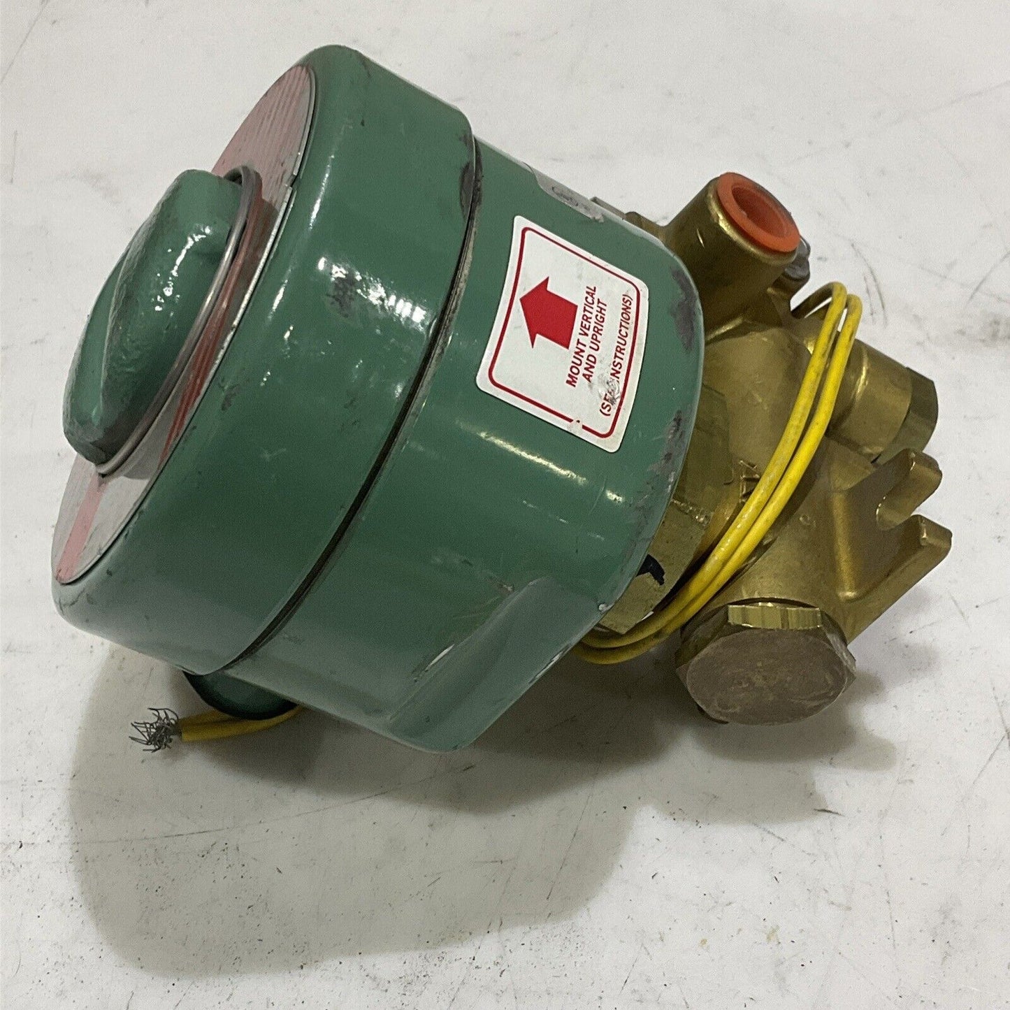 ASCO RED HAT 2126314RU 212787 SOLENOID VALVE 125 V 35.1 W 100 PSI 3/8 PIPE