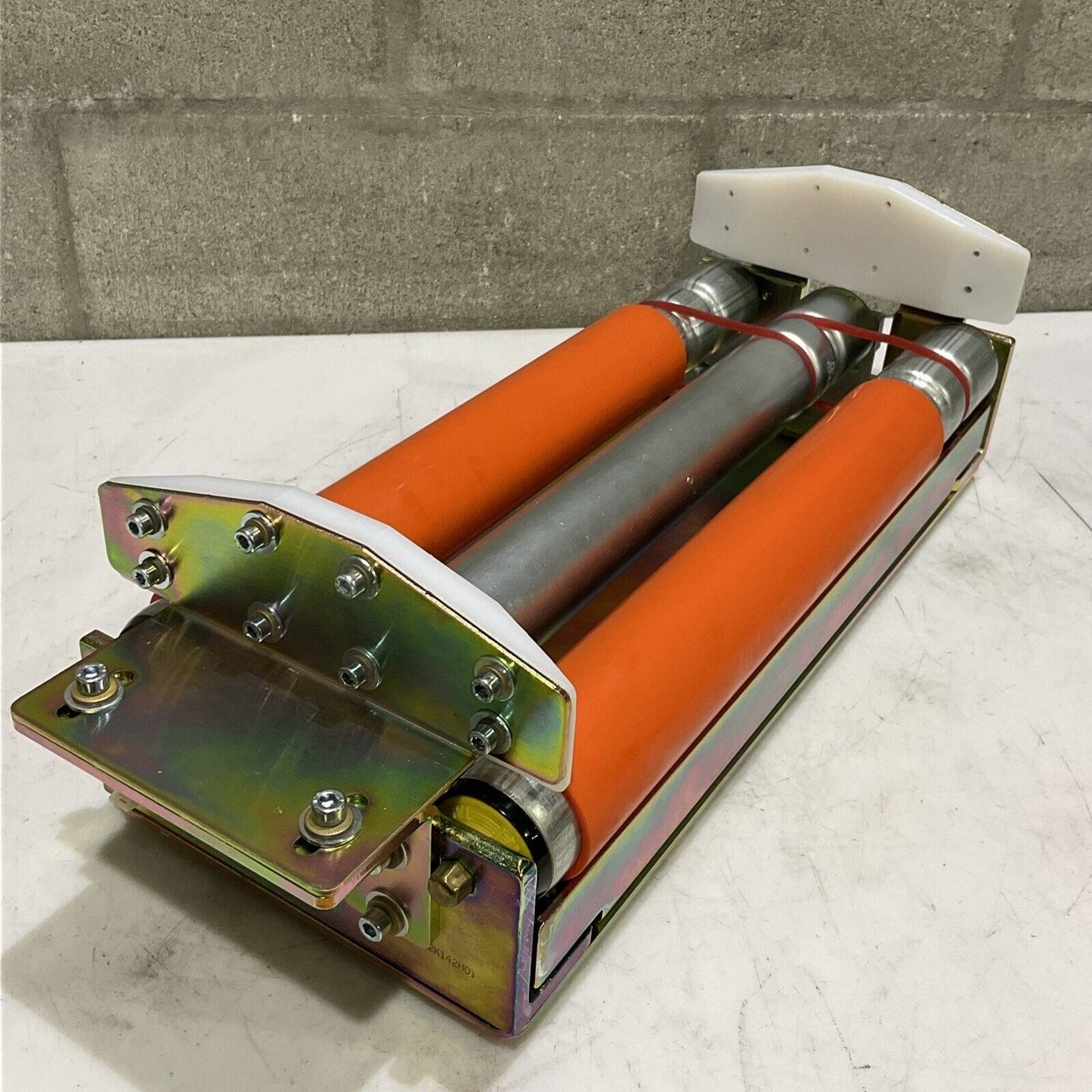 INTERROLL HOLIJERON AD-48-445-20-YWGY CONVEYOR TRANSFER ROLLER EXTENSION U3S