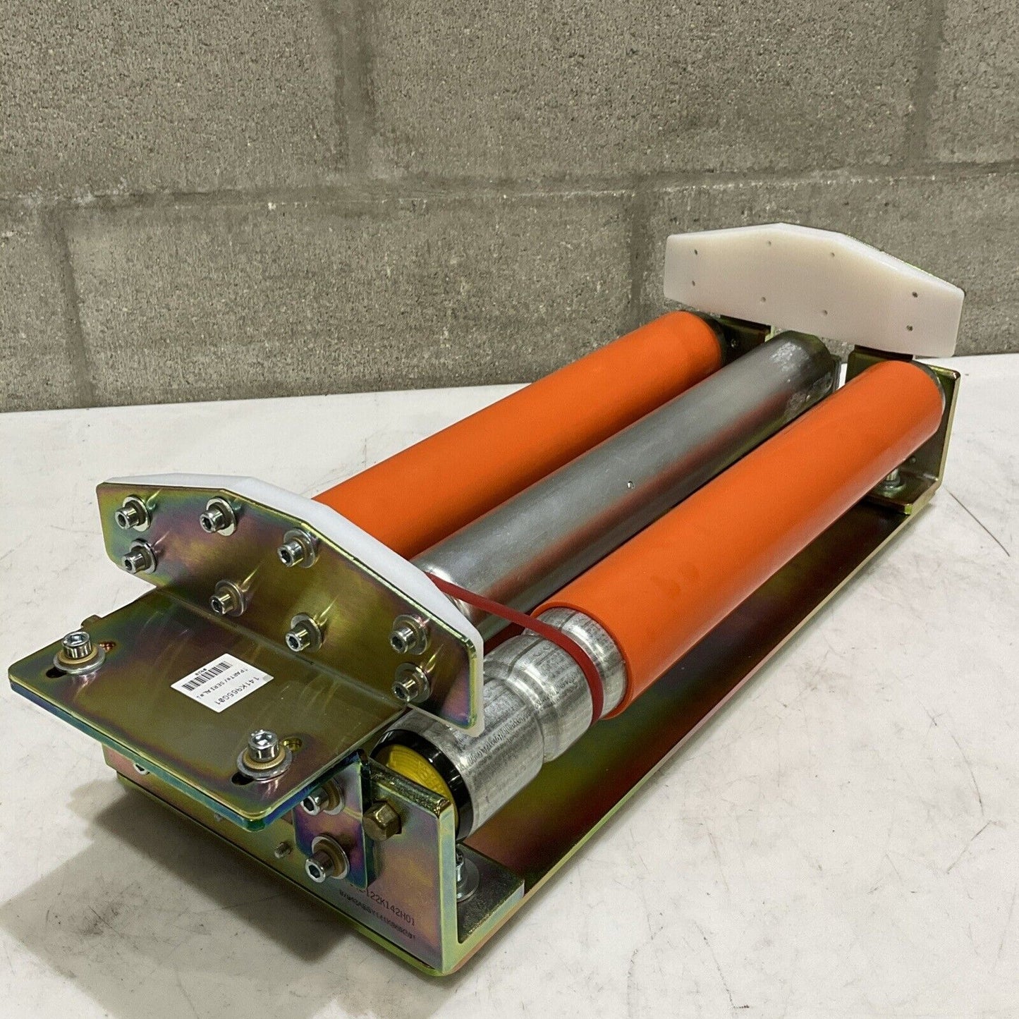 INTERROLL HOLIJERON AD-48-445-20-YWGY CONVEYOR TRANSFER ROLLER EXTENSION U3S