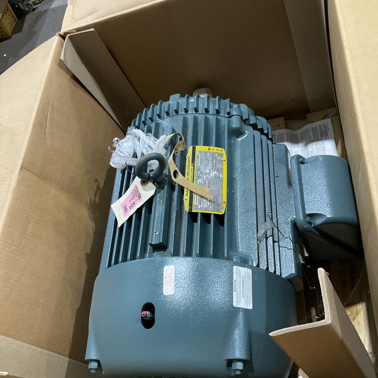 ABB BALDOR RELIANCE ECP4111T SUPER-E MOTOR 60HZ 3PH 25HP 230/460V U4M