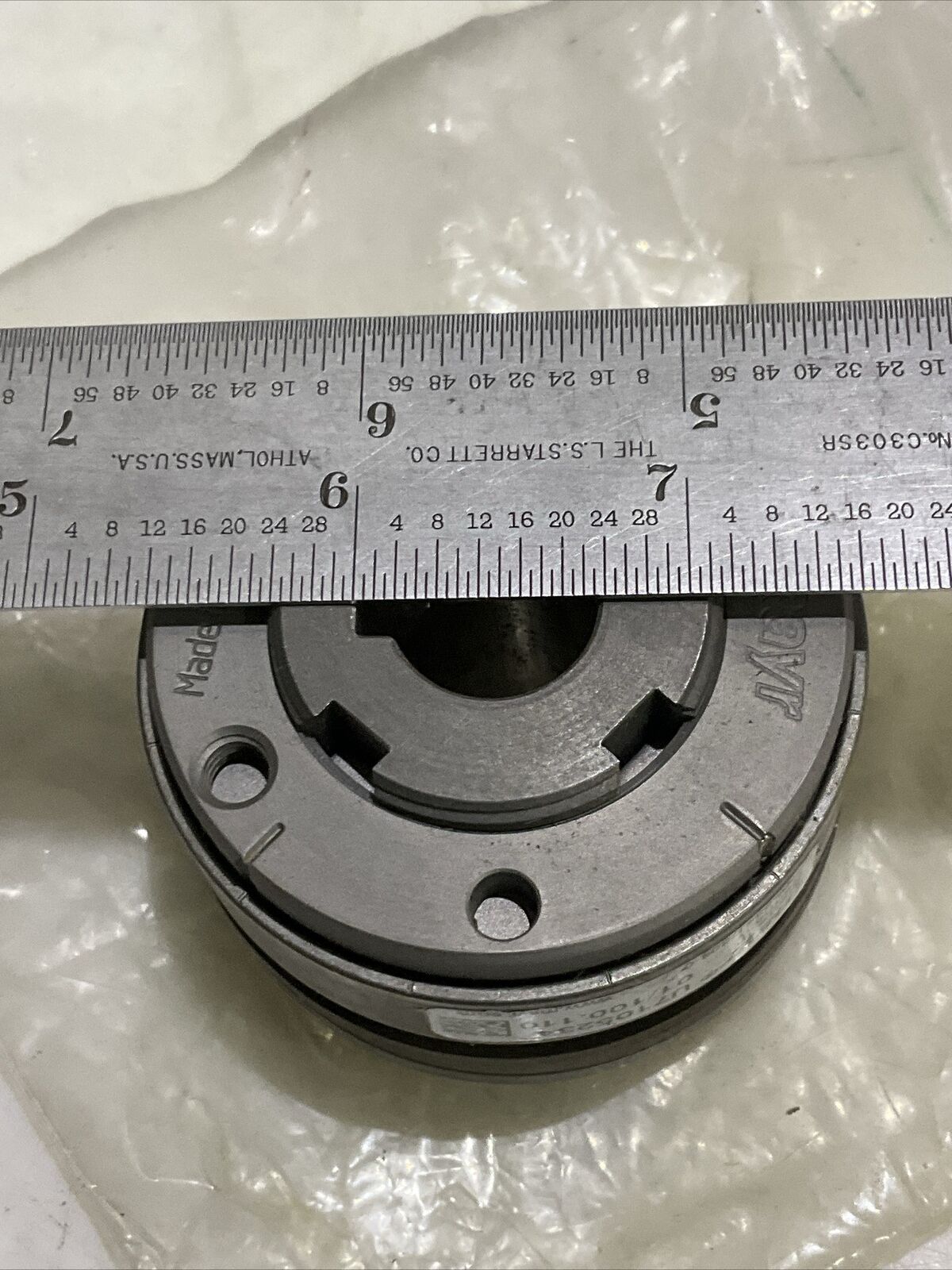 MAYR 01/100.110 U7105234 ROBA SLIP HUB TORQUE LIMITER SIZE 01 U3S