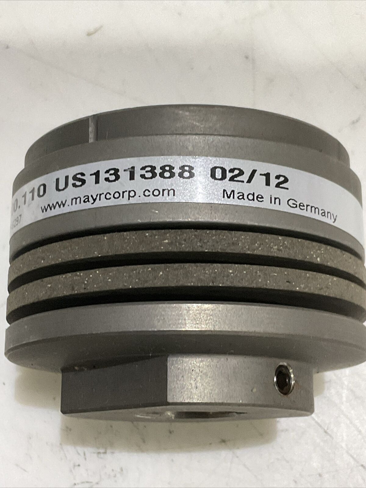 MAYR 01/100.110 US131388 02/12 ROBA SLIP HUB TORQUE LIMITER U3S