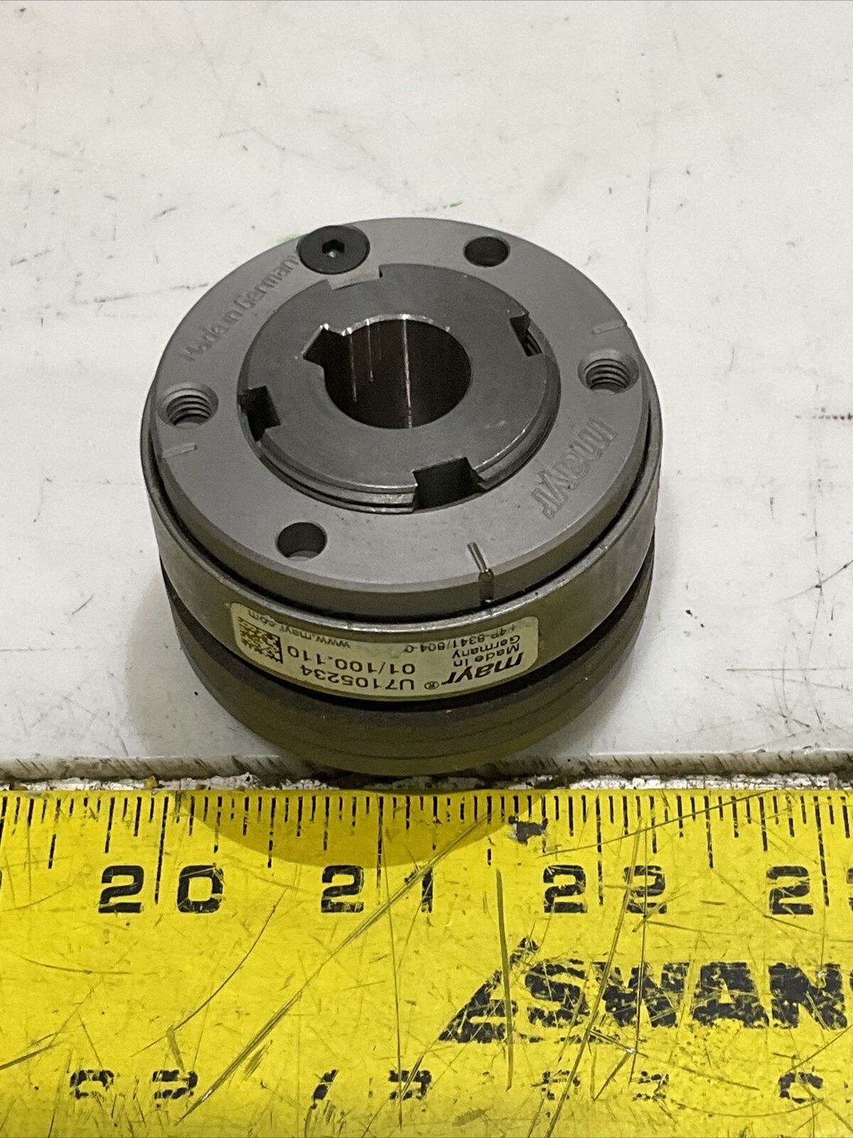 MAYR 01/100.110 U7105234 ROBA SLIP HUB TORQUE LIMITER SIZE 01 U3S