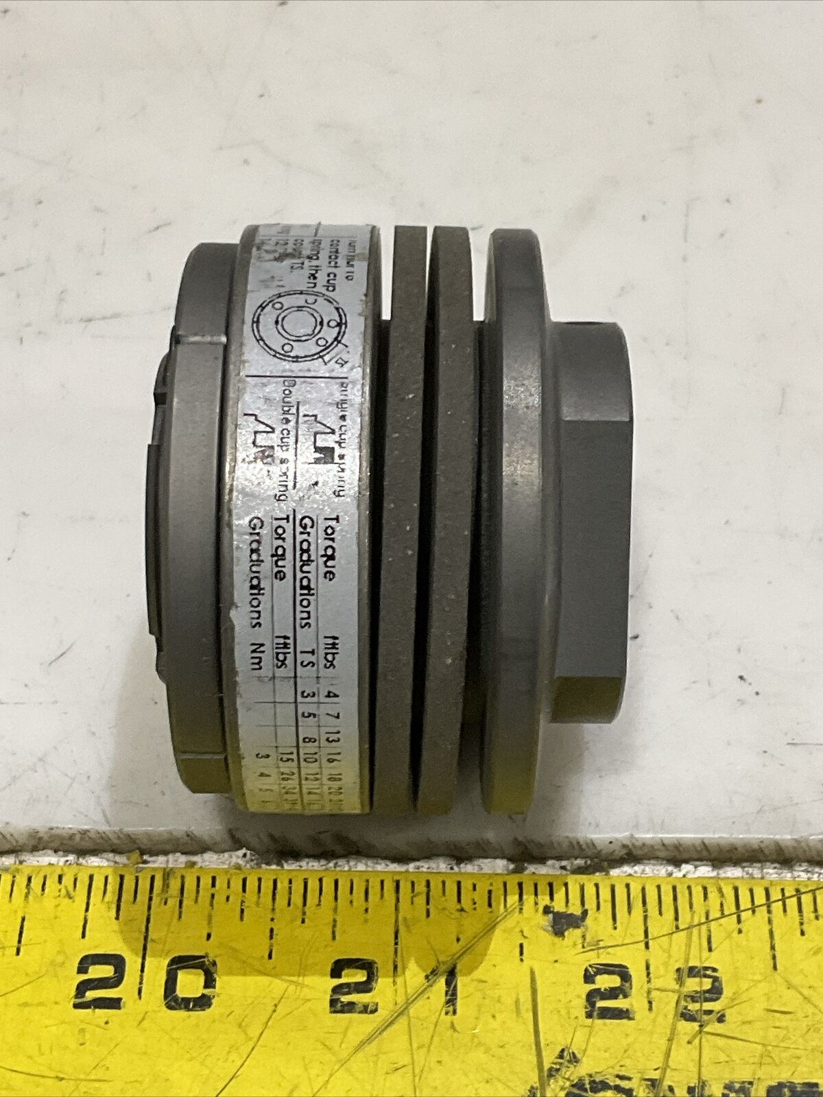 MAYR 01/100.110 U7105234 ROBA SLIP HUB TORQUE LIMITER SIZE 01 U3S