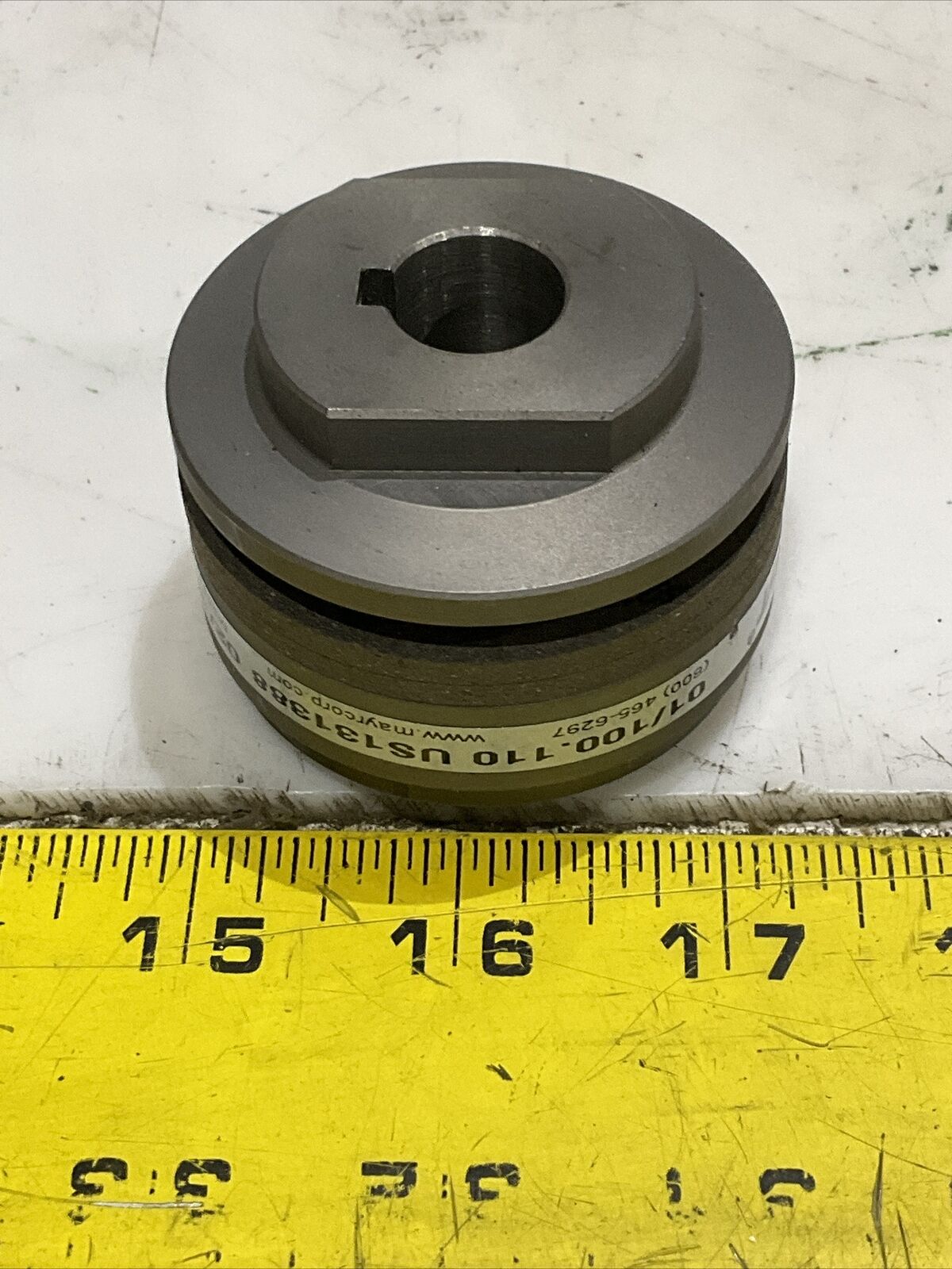MAYR 01/100.110 US131388 02/12 ROBA SLIP HUB TORQUE LIMITER U3S