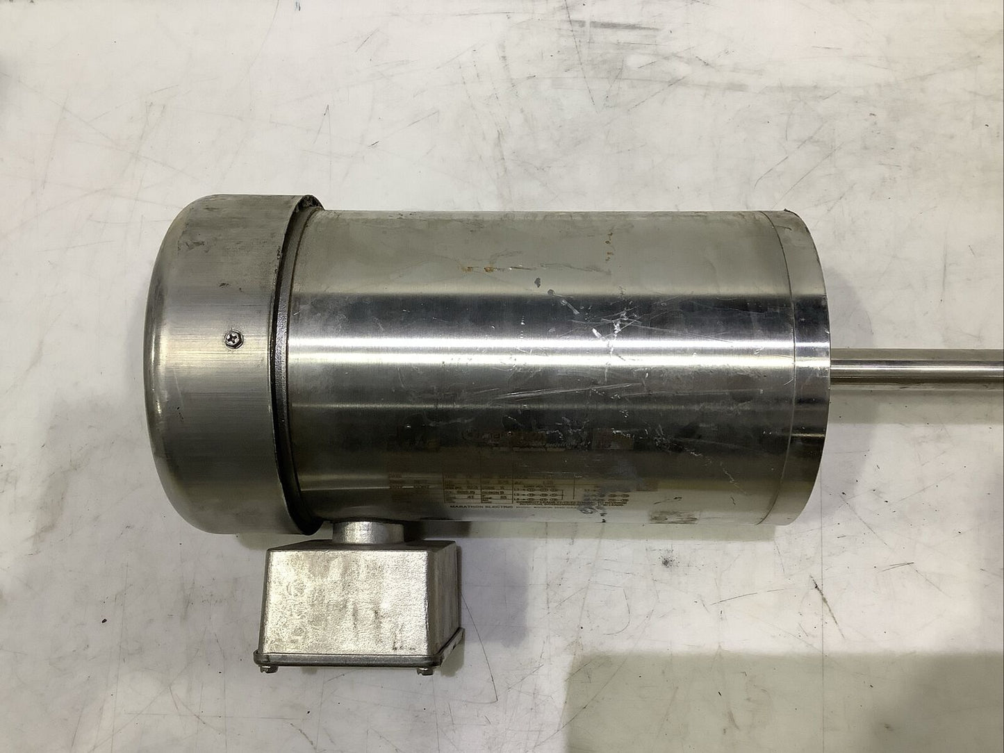 MARATHON ELECTRIC RVN56T11W99008AB WASHDOWN MOTOR 3PH 1HP 230/460V 1170RPM U4M
