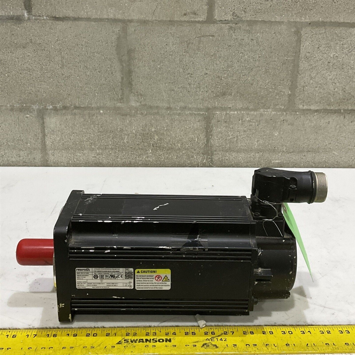 REXROTH R911311929 MSK071D-0300-NN-S1-UP0-NNNN SYNCHRONOUS PM-MOTOR 3 PH U4M