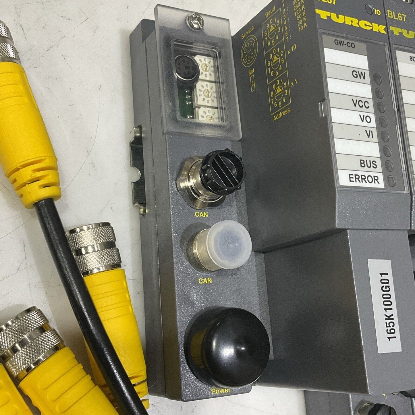 TURCK BL67-B-1M16-19-0.5M BL67-B-8M8 BL67 VERTICALIZER CAN OPEN ASSEMBLY U3S