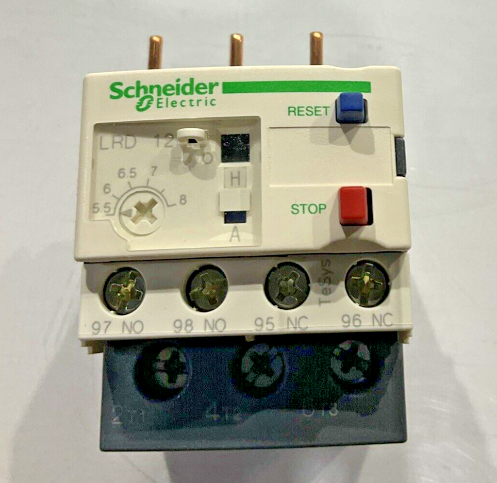SCHEIDER LRD12 5945-12-000-4897 RELAY MOTOR OVERLOAD 690V LOT OF 5 U3S