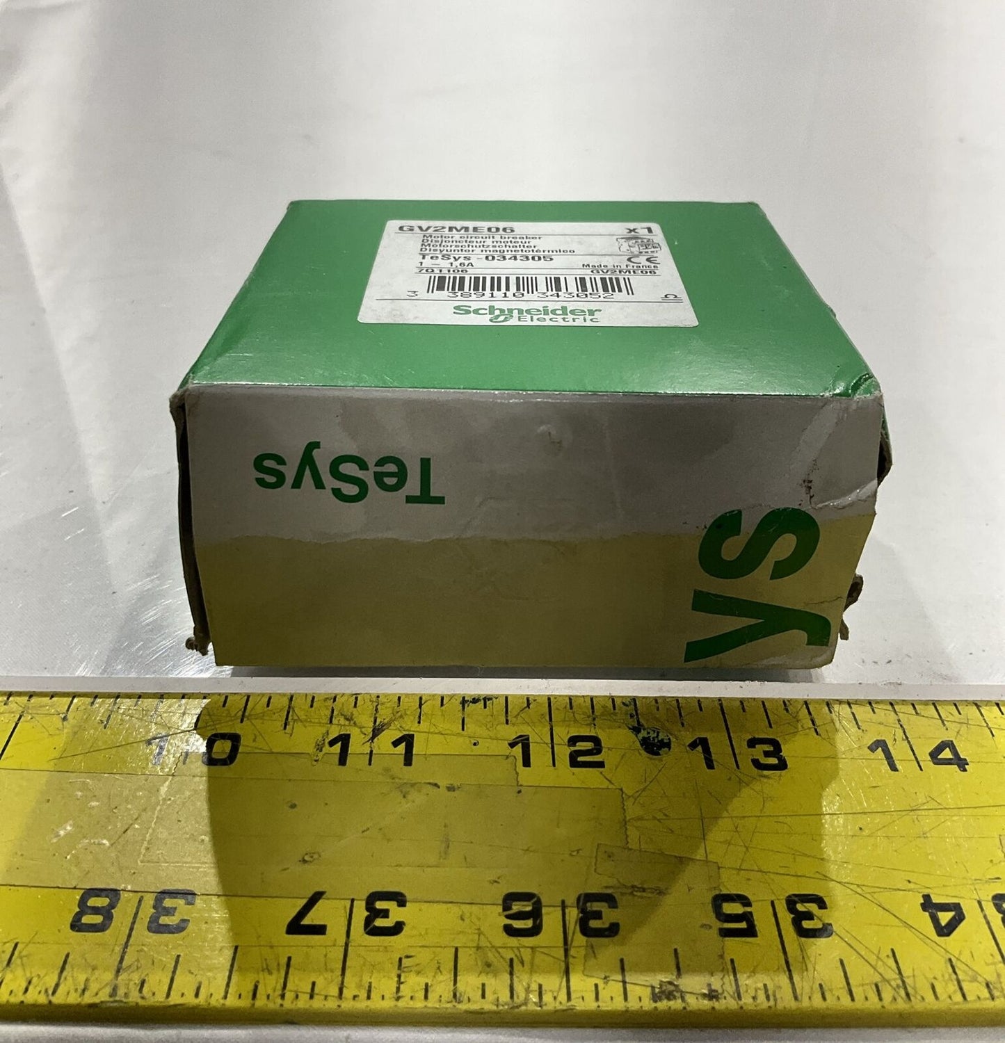 SCHNEIDER ELECTRIC GV2ME06 MANUAL STARTER 690V LOT OF 3 U3S