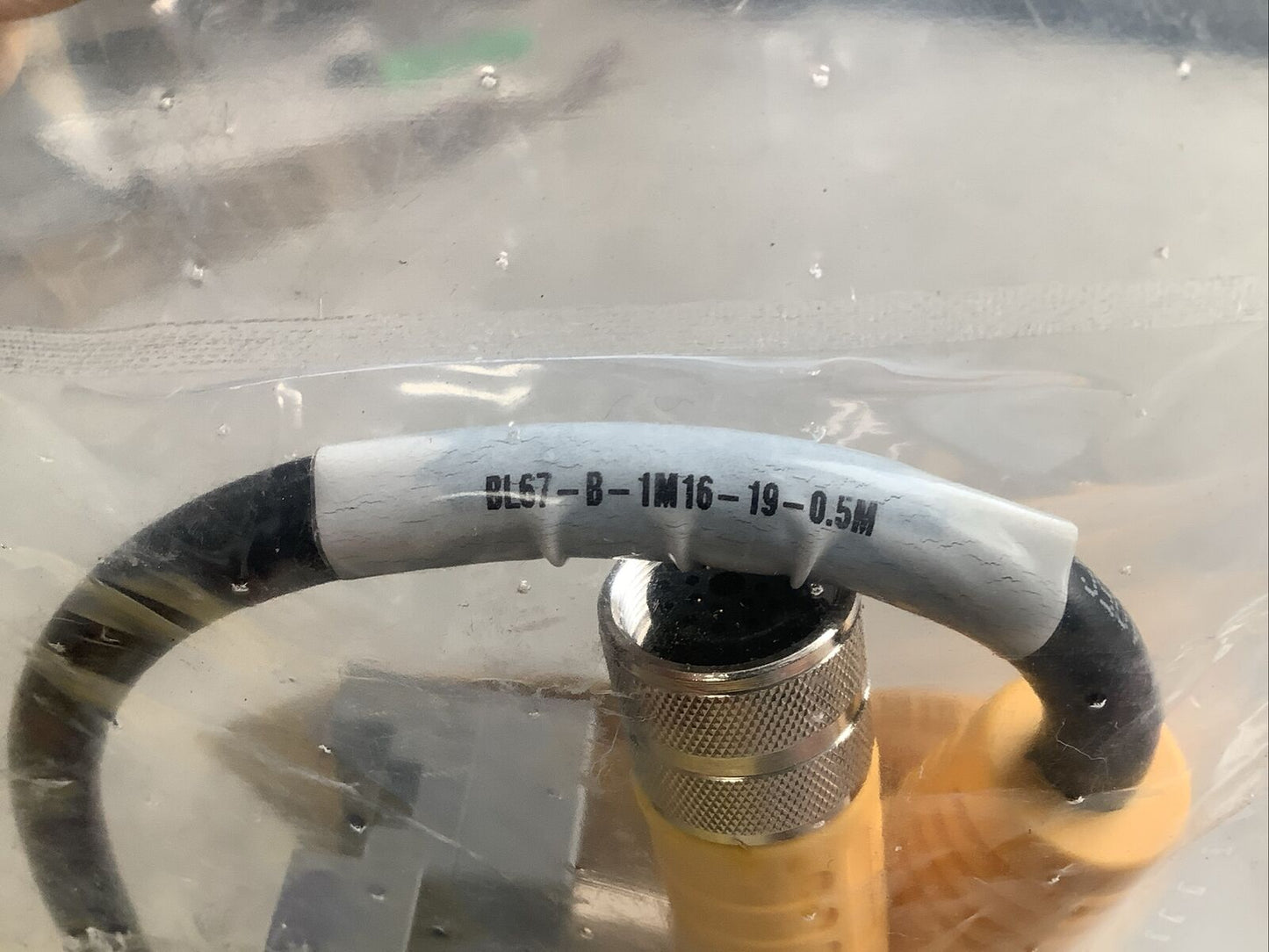 TURCK BL67-B-1M16-19-0.5M BASE MODULE CABLE ASSEMBLY U3S