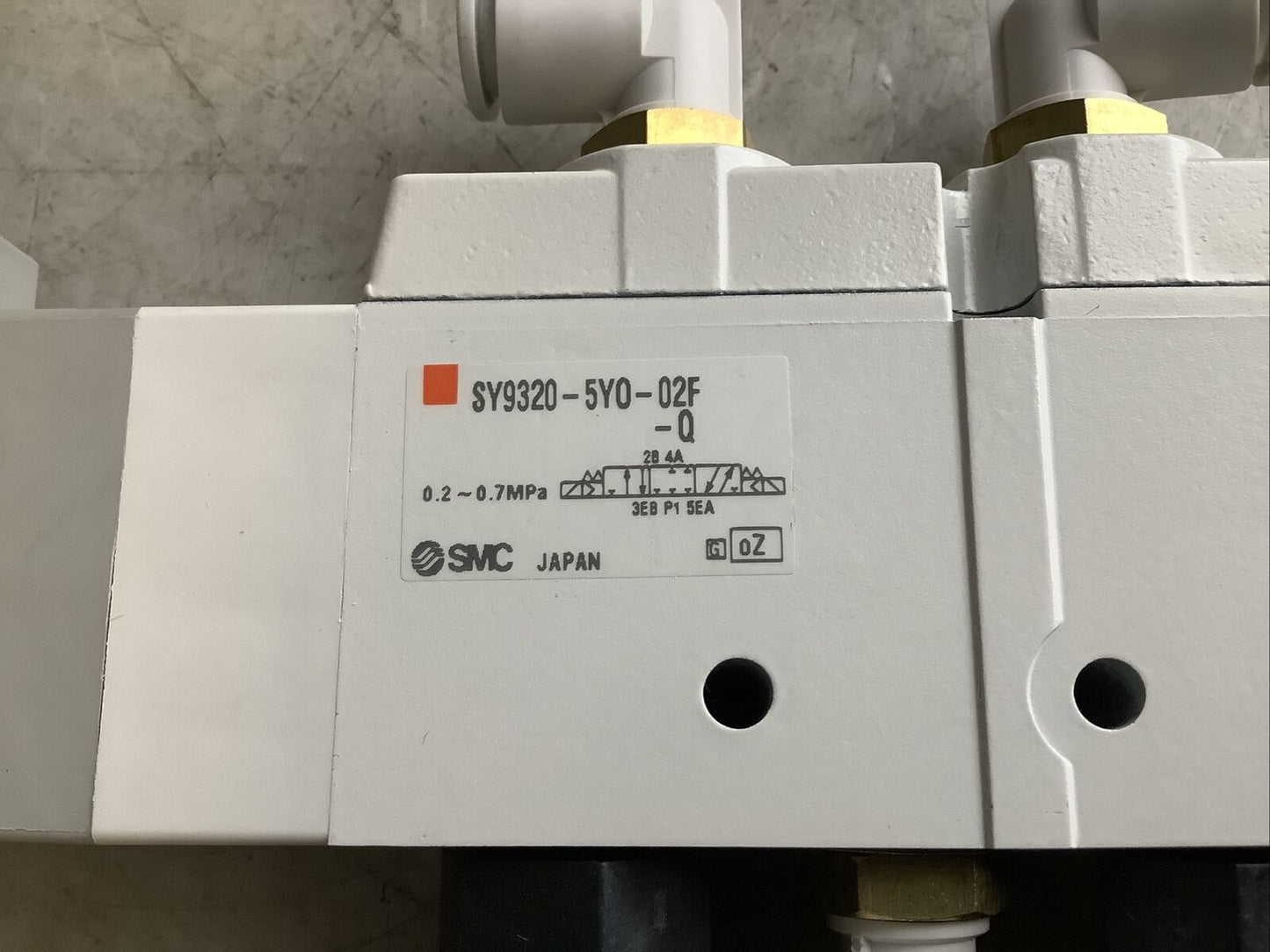 SMC SY9320-5Y0-02F-Q MOUNTED QUICK EXHAUST SOLENOID VALVE U3S