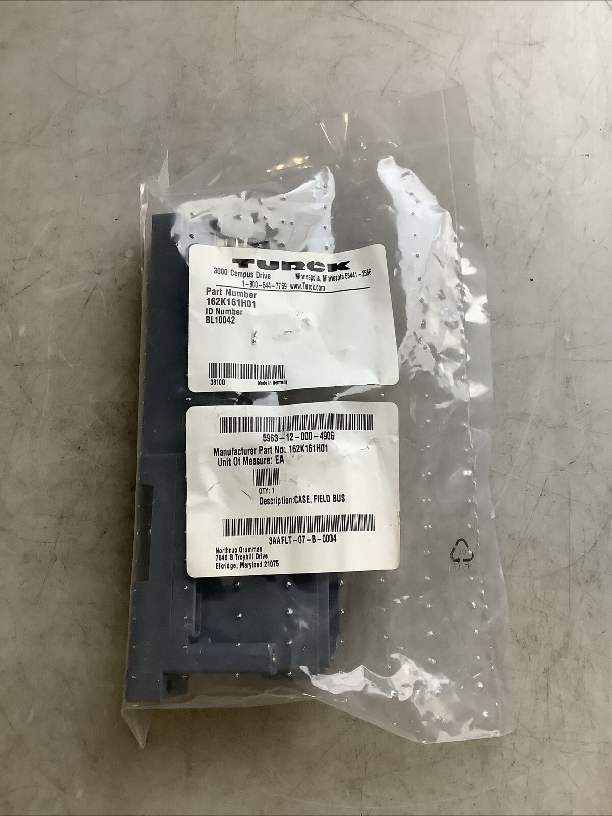 TURCK BL67-B-4M12-P MODULE BASE U3S