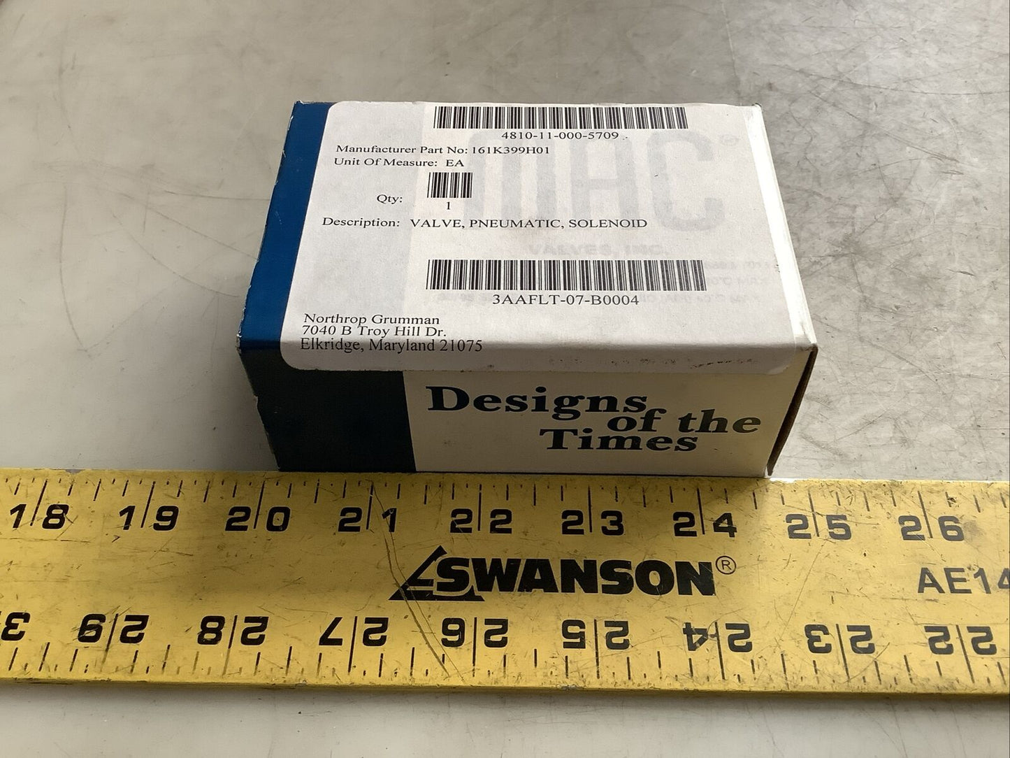 MAC 46A-AA1-JDE0-1KA PNEUMATIC SOLENOID VALVE 24 VDC 1.8 W U3S