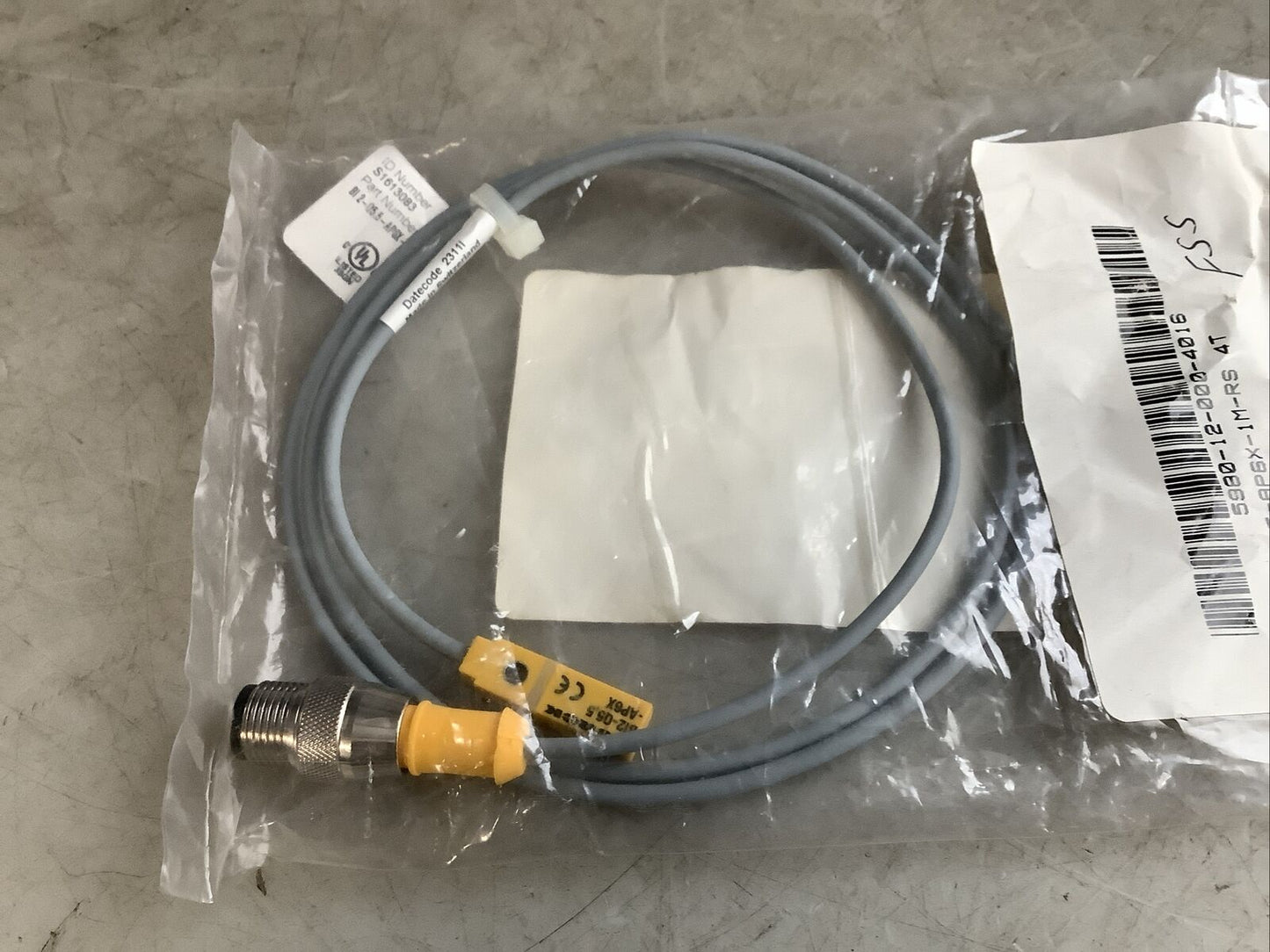 TURCK BI2-Q5.5-AP6X-1M-RS4T S1613083 INDUCTIVE PROXIMITY SENSOR U3S