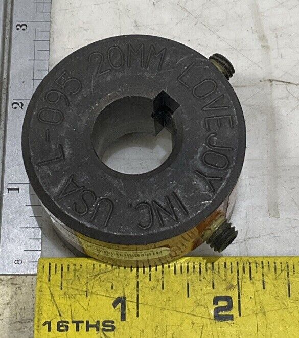 LOVEJOY L095 L-JAW INTERCHANGE COUPLING HALF MARTIN LOT OF 2 U3S
