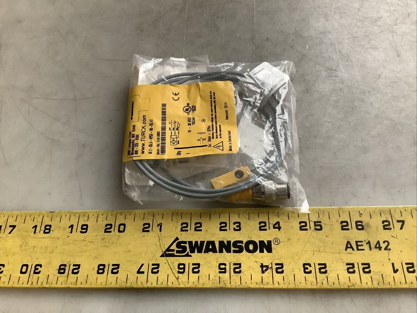 TURCK BI2-Q5.5-AP6X-1M-RS4T S1613083 INDUCTIVE PROXIMITY SENSOR U3S