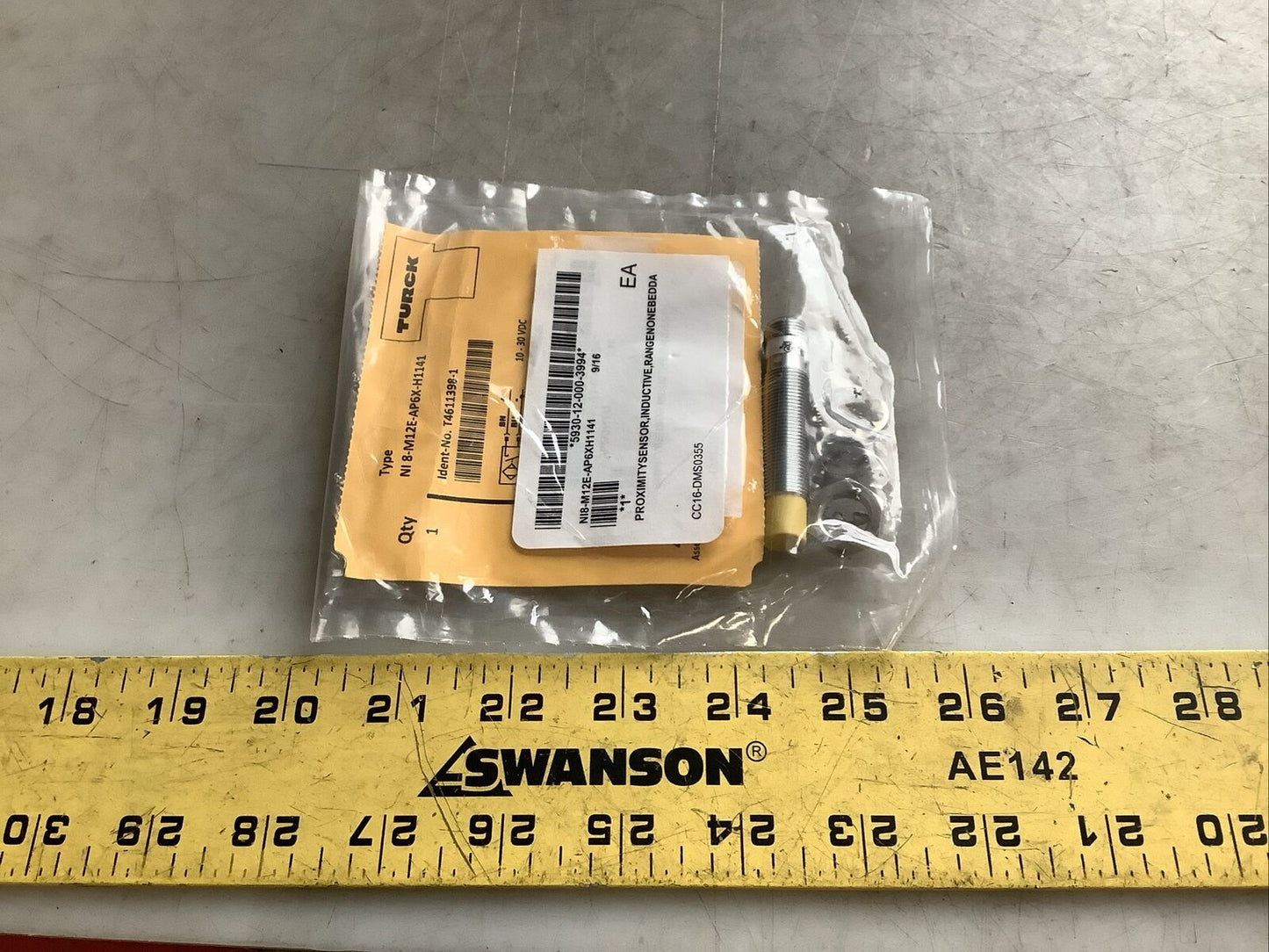 TURCK NI8-M12E-AP6X-H1141 T4611398-1 INDUCTIVE PROXIMITY SENSOR U3S