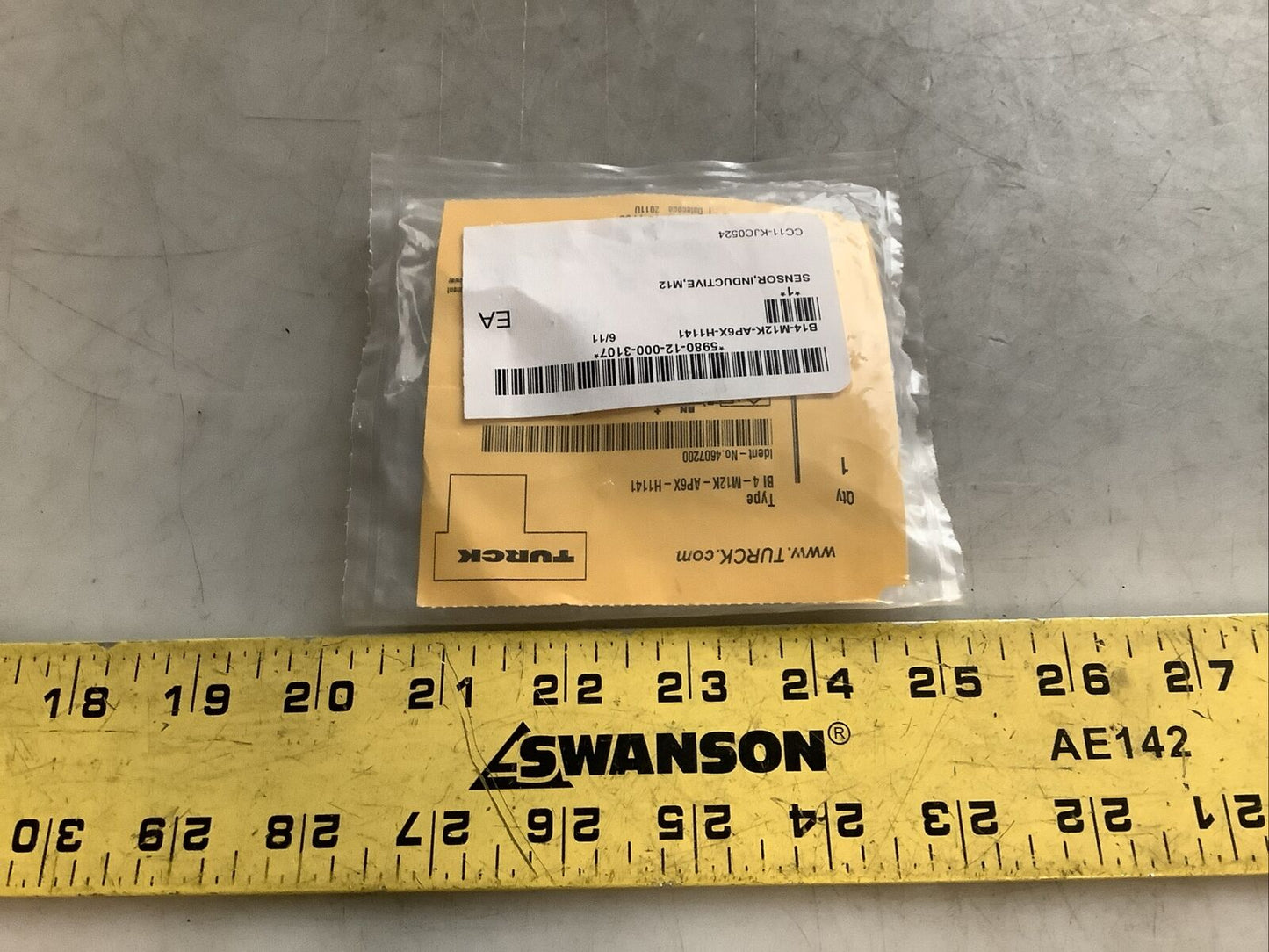 TURCK BI4-M12K-AP6X-H1141 4607200 INDUCTIVE PROXIMITY SENSOR U3S