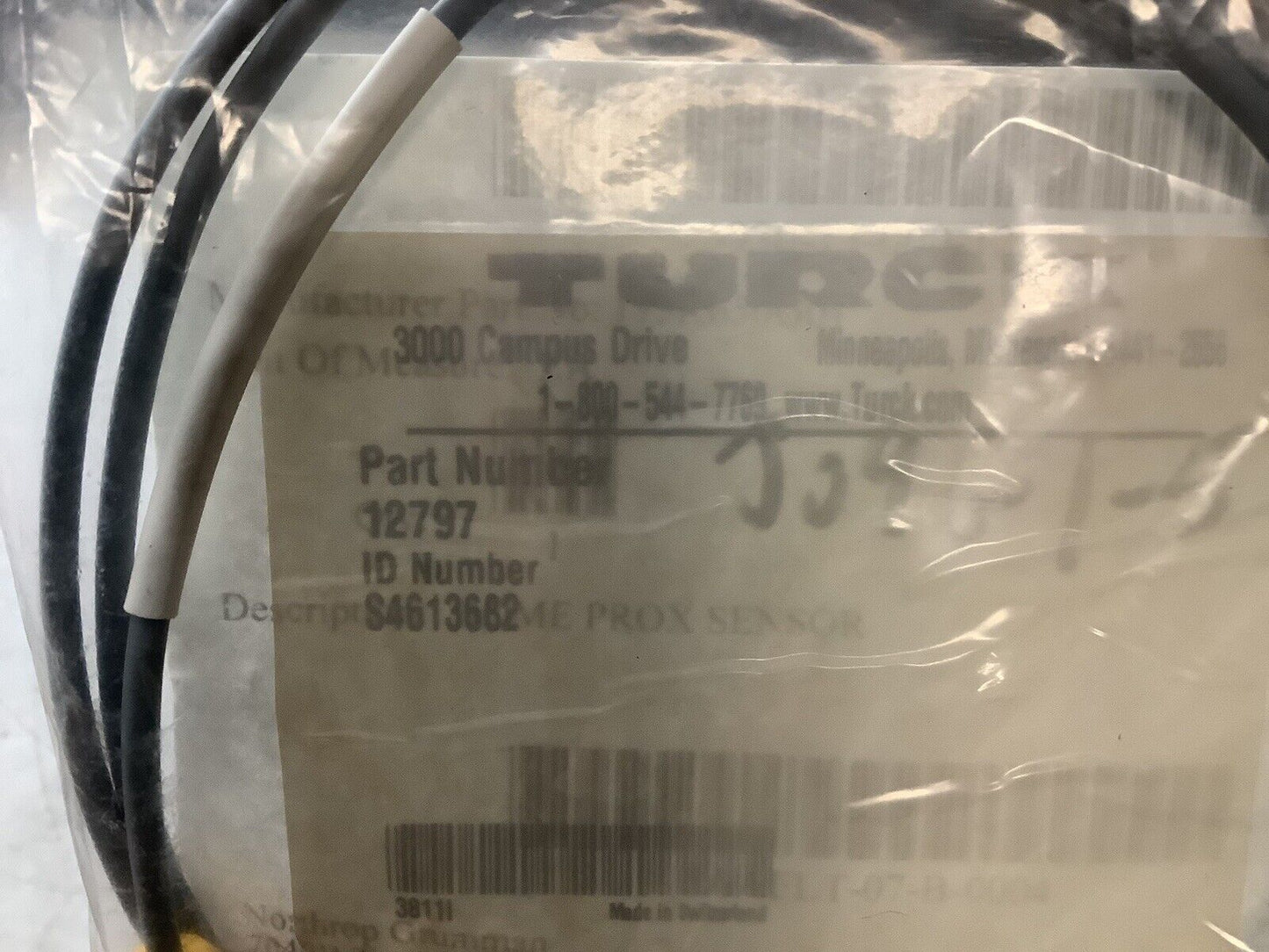 TURCK S4613682 12797 RECTANGULAR SENSOR U3S
