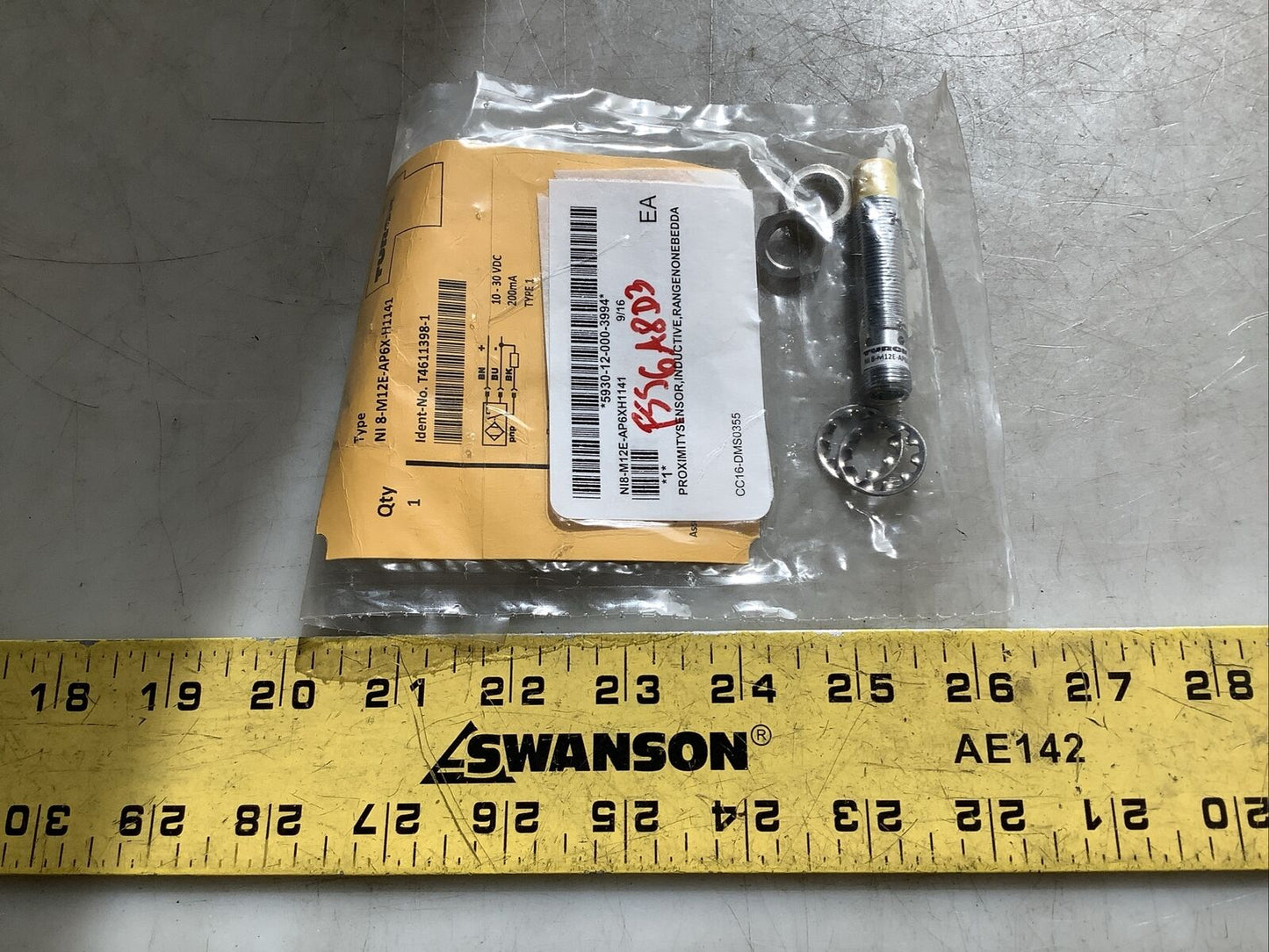 TURCK NI8-M12E-AP6X-H1141 T4611398-1 INDUCTIVE PROXIMITY SENSOR U3S