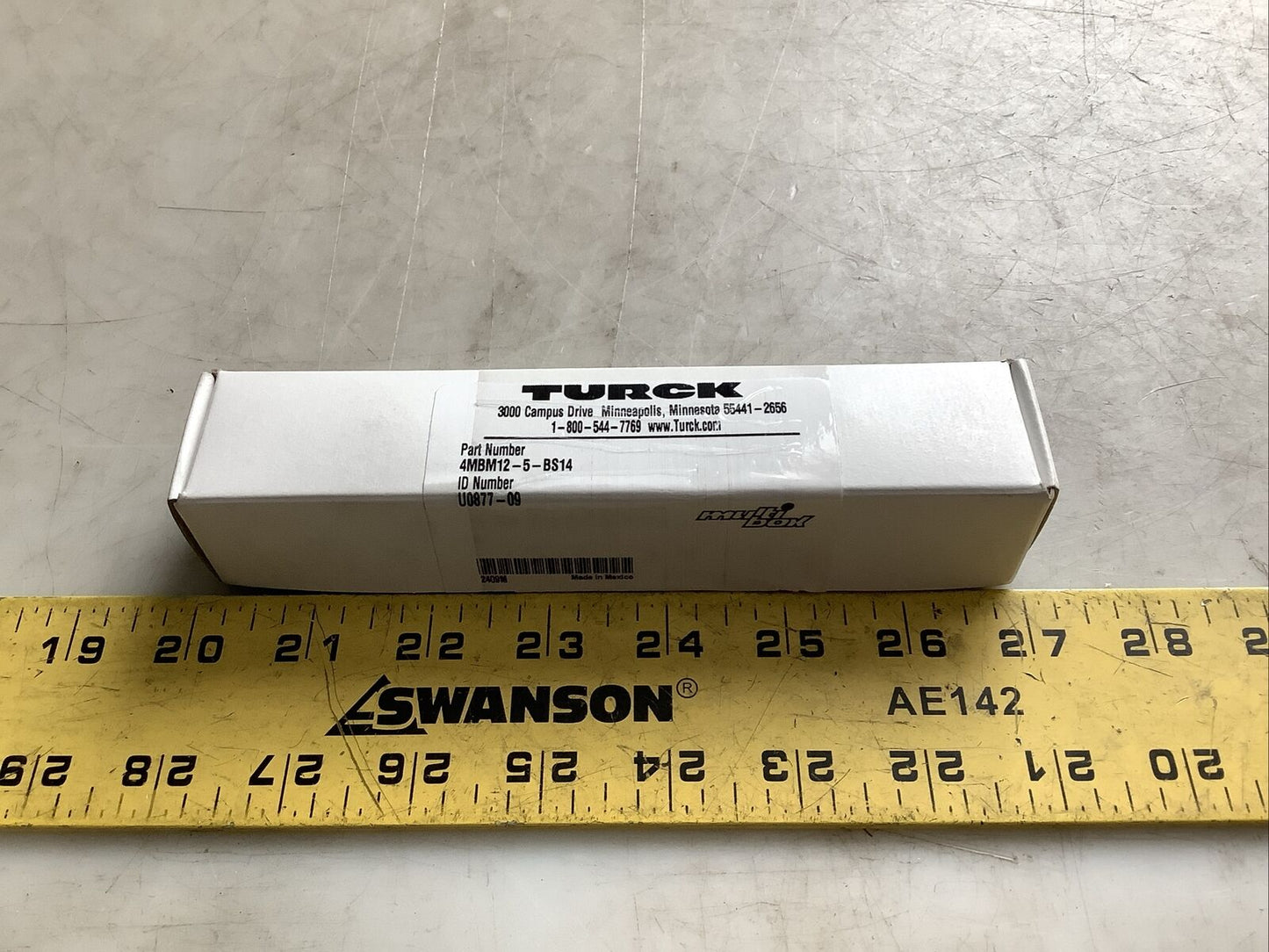 TURCK 4MBM12-5-BS14 MINIATURE JUNCTION BOX U3S