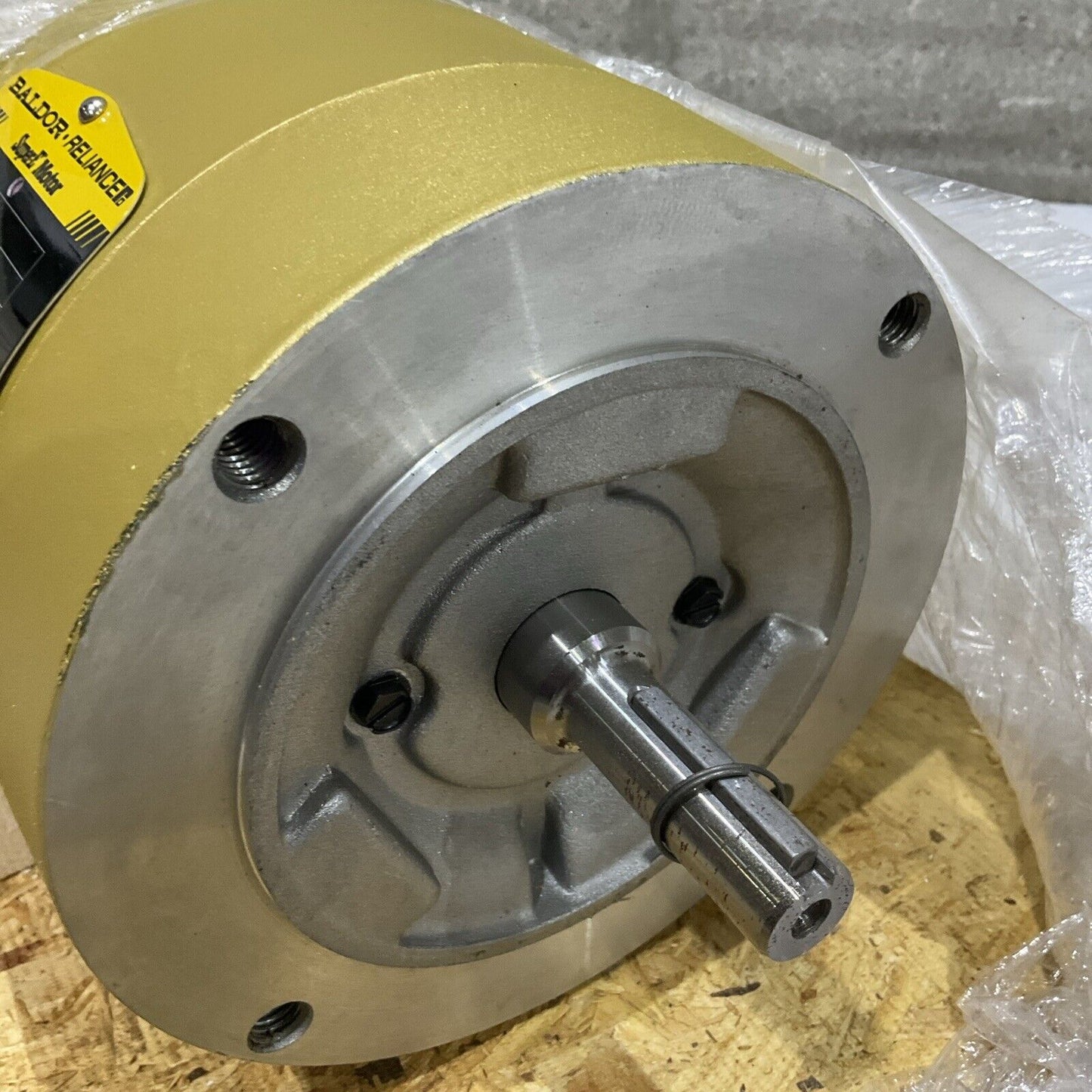 BALDOR RELIANCE VEBM3546 SUPER E BRAKE MOTOR 1HP 230/460 3/1.5 A 1760 RPM U3S