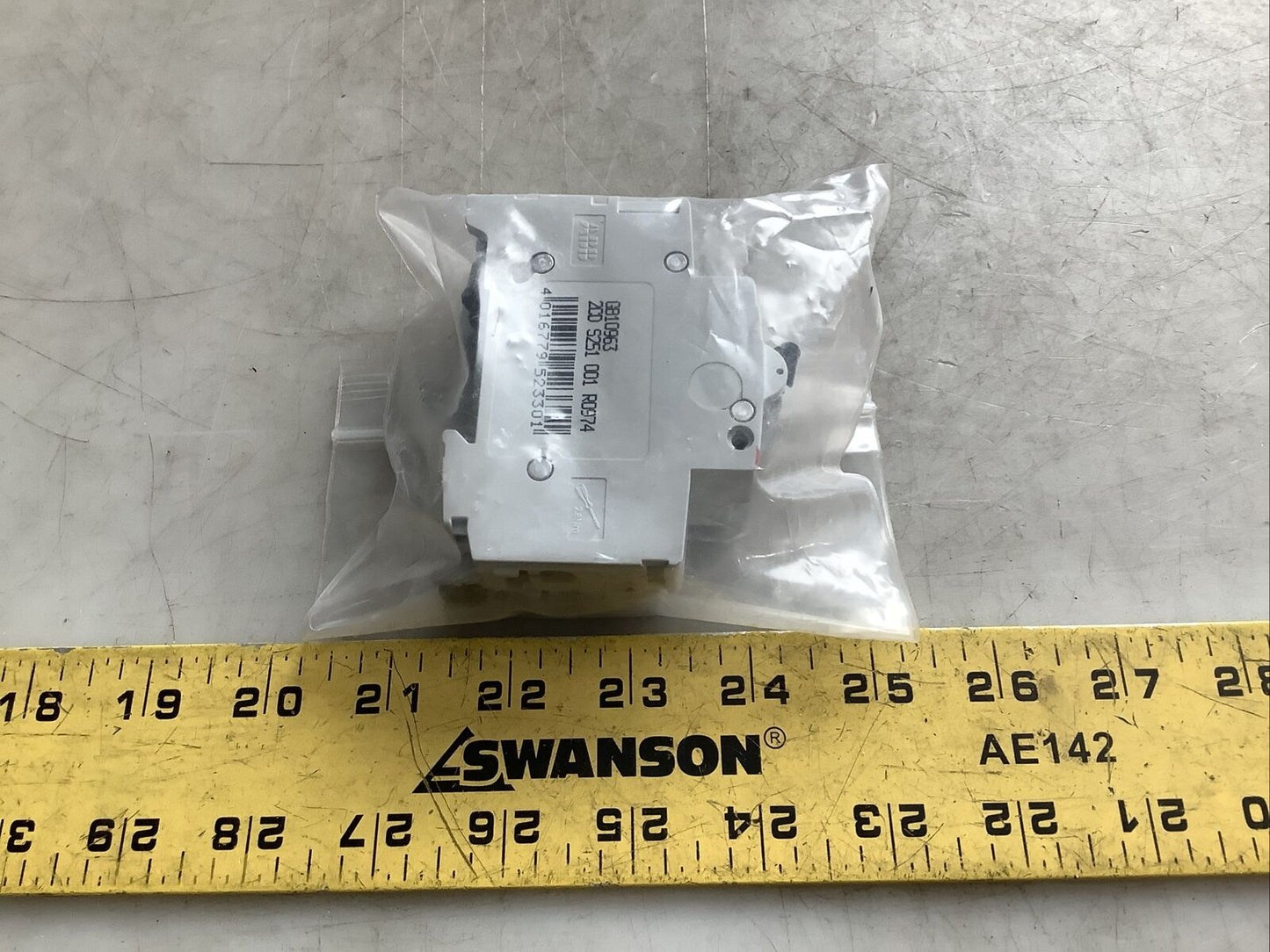 ABB S201 C1.6 GB10963 2CD S251 001 R0974 CIRCUIT BREAKER U3S