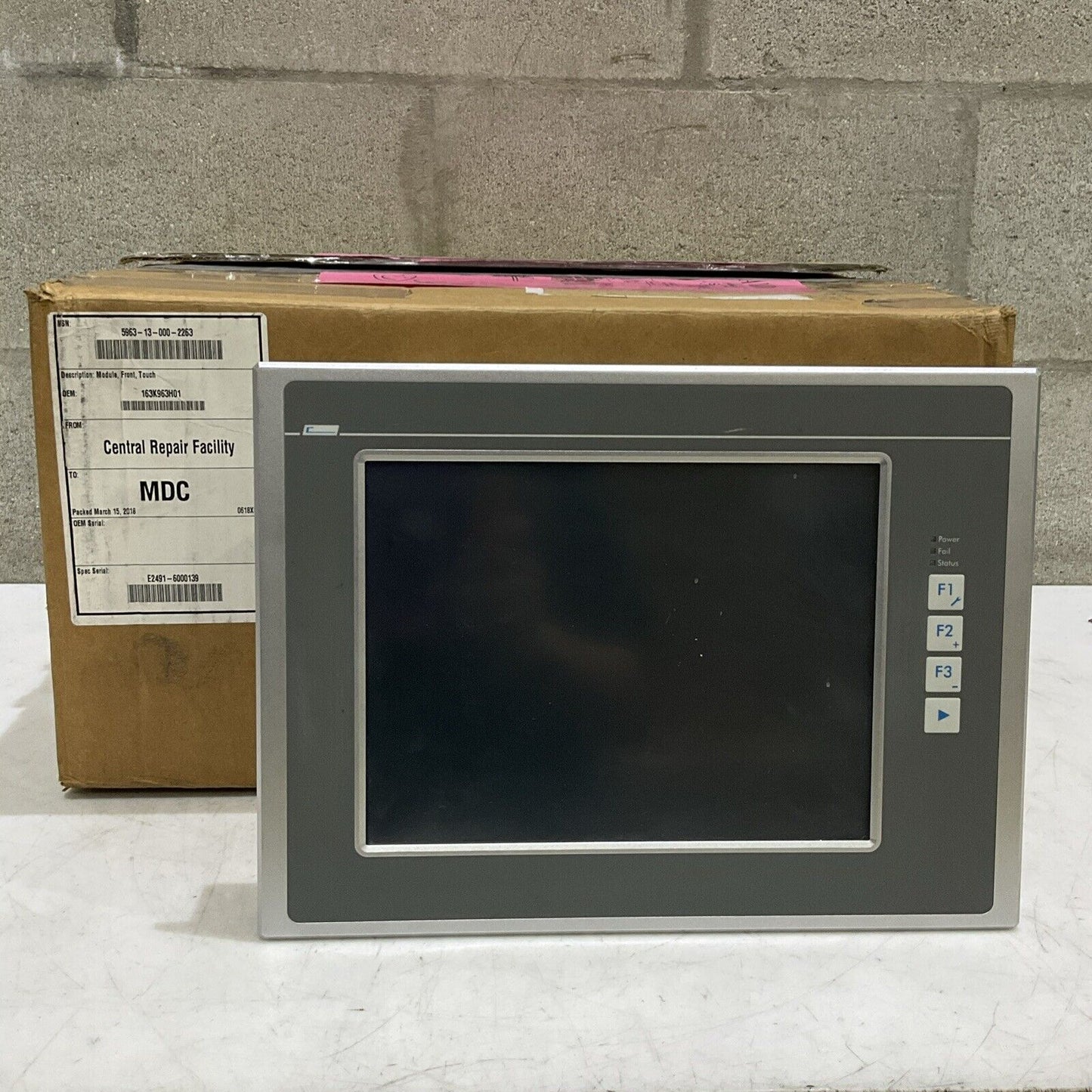 LENZE 3401-0005 OPERATOR INTERFACE TOUCHSCREEN EL 1700 U3S