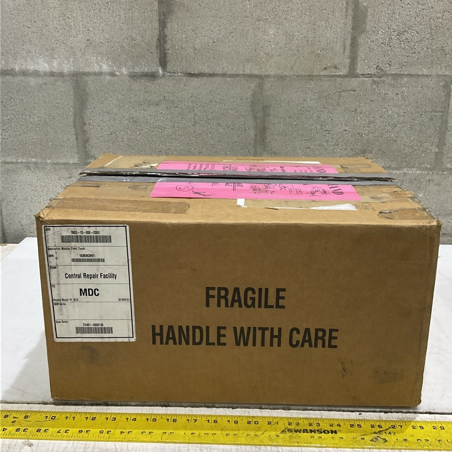 LENZE 3401-0005 OPERATOR INTERFACE TOUCHSCREEN EL 1700 U3S