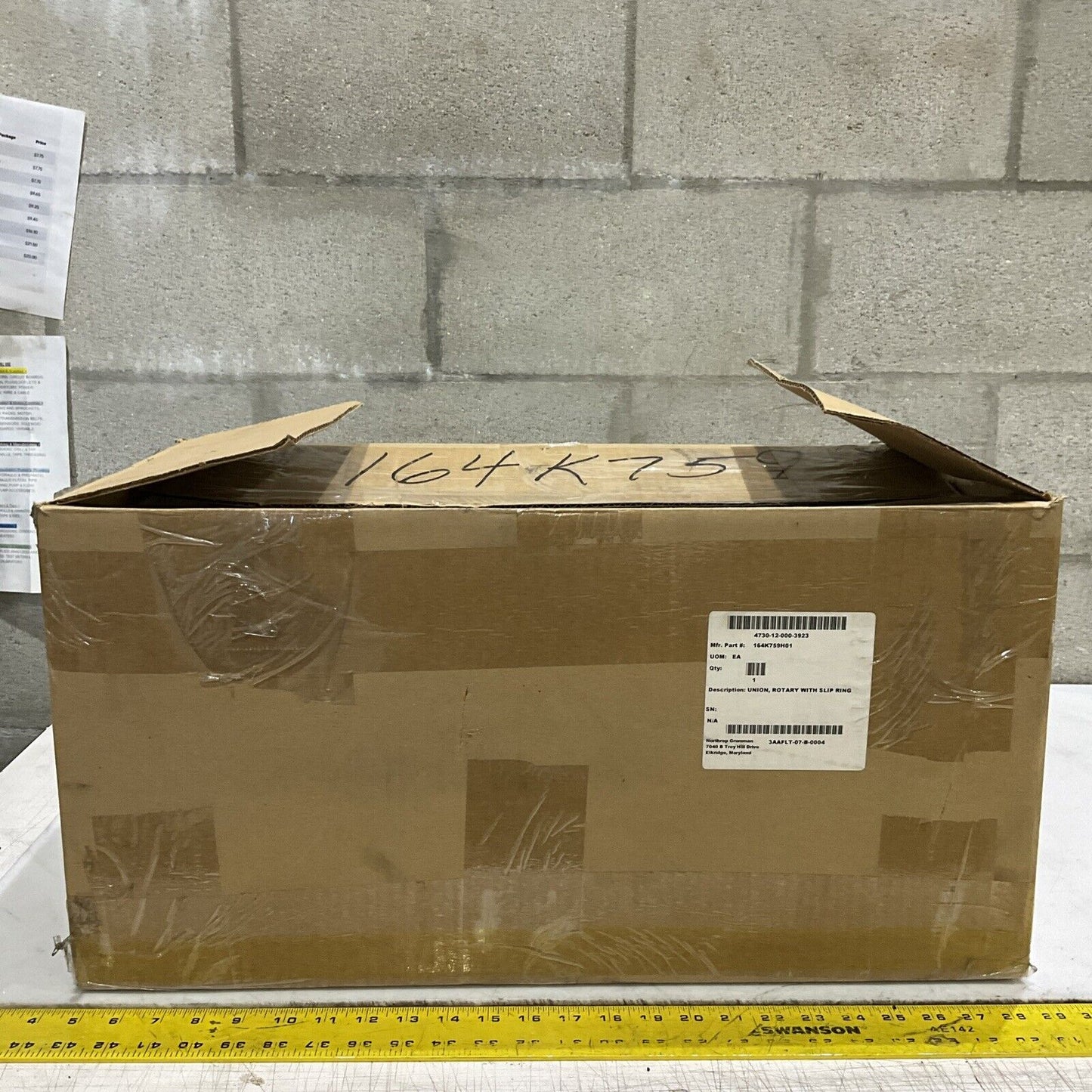 DYNAMIC SEALING TECHNOLOGIES M0-08332 D ROTARY WITH SLIP RING UNION U3S