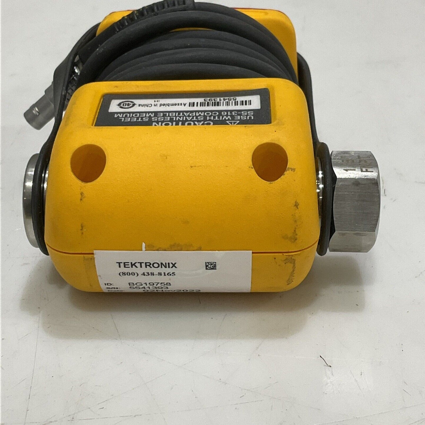 FLUKE 750P27 PRESSURE MODULE RANGE 300 PSIG 2000 KPA 20 BAR S8M