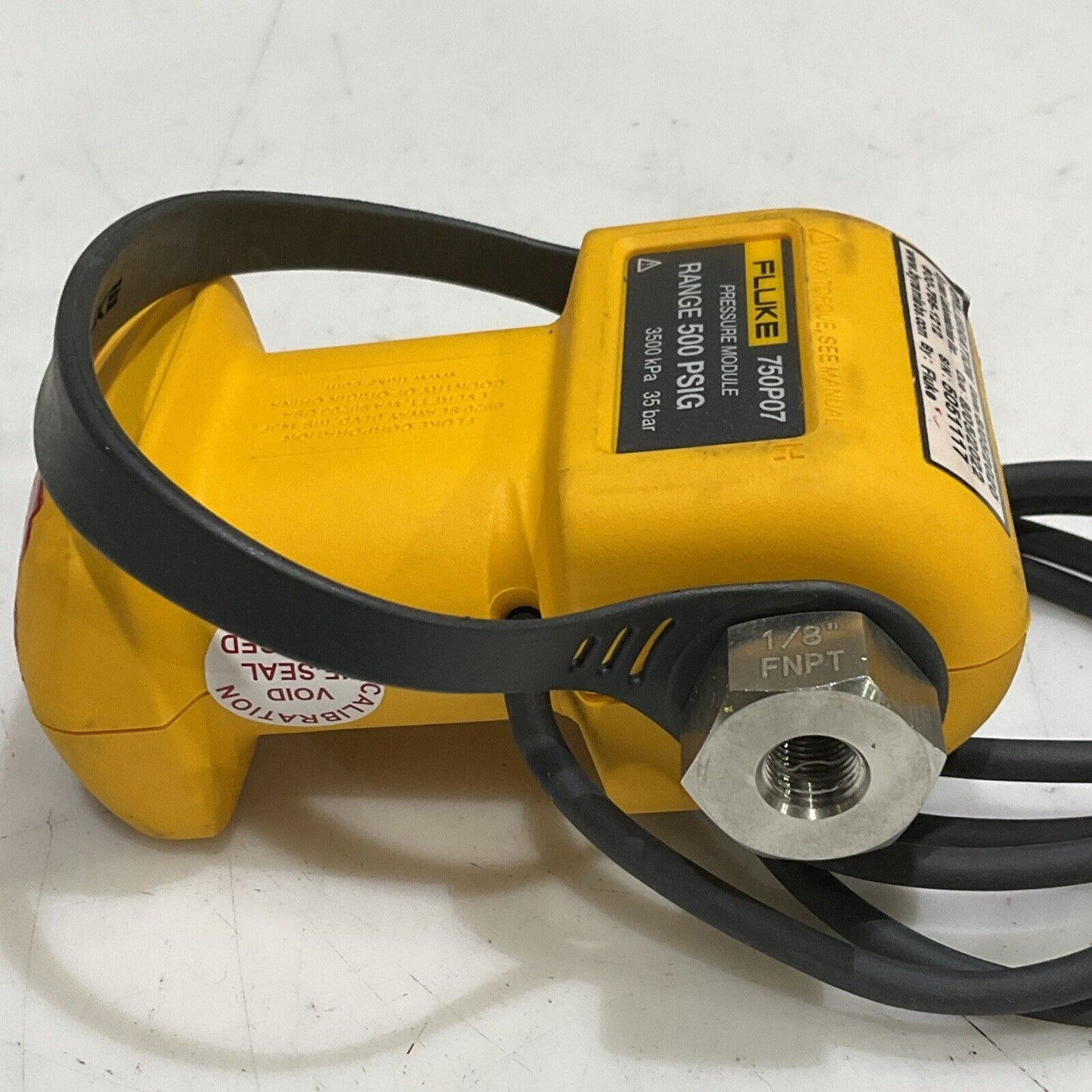 FLUKE 759P07 PRESSURE MODULE RANGE 500 PSIG 3500 KPA 35 BAR S8M