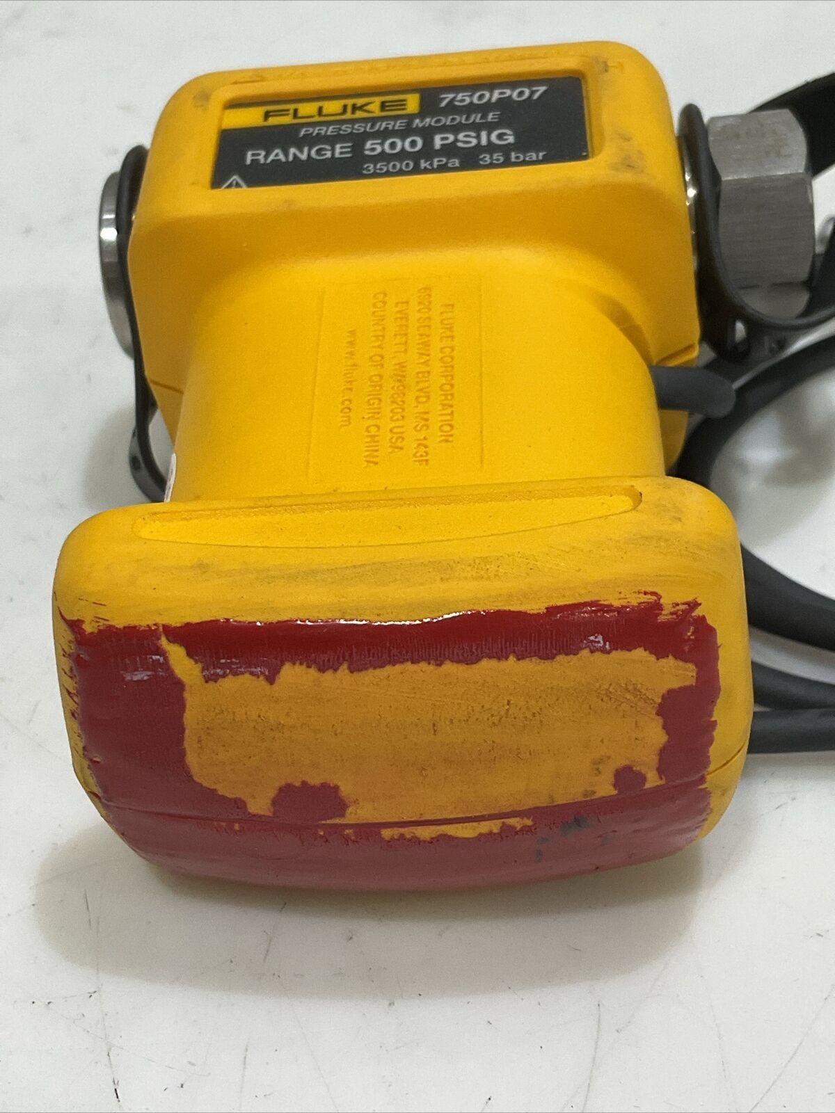 FLUKE 759P07 PRESSURE MODULE RANGE 500 PSIG 3500 KPA 35 BAR S8M