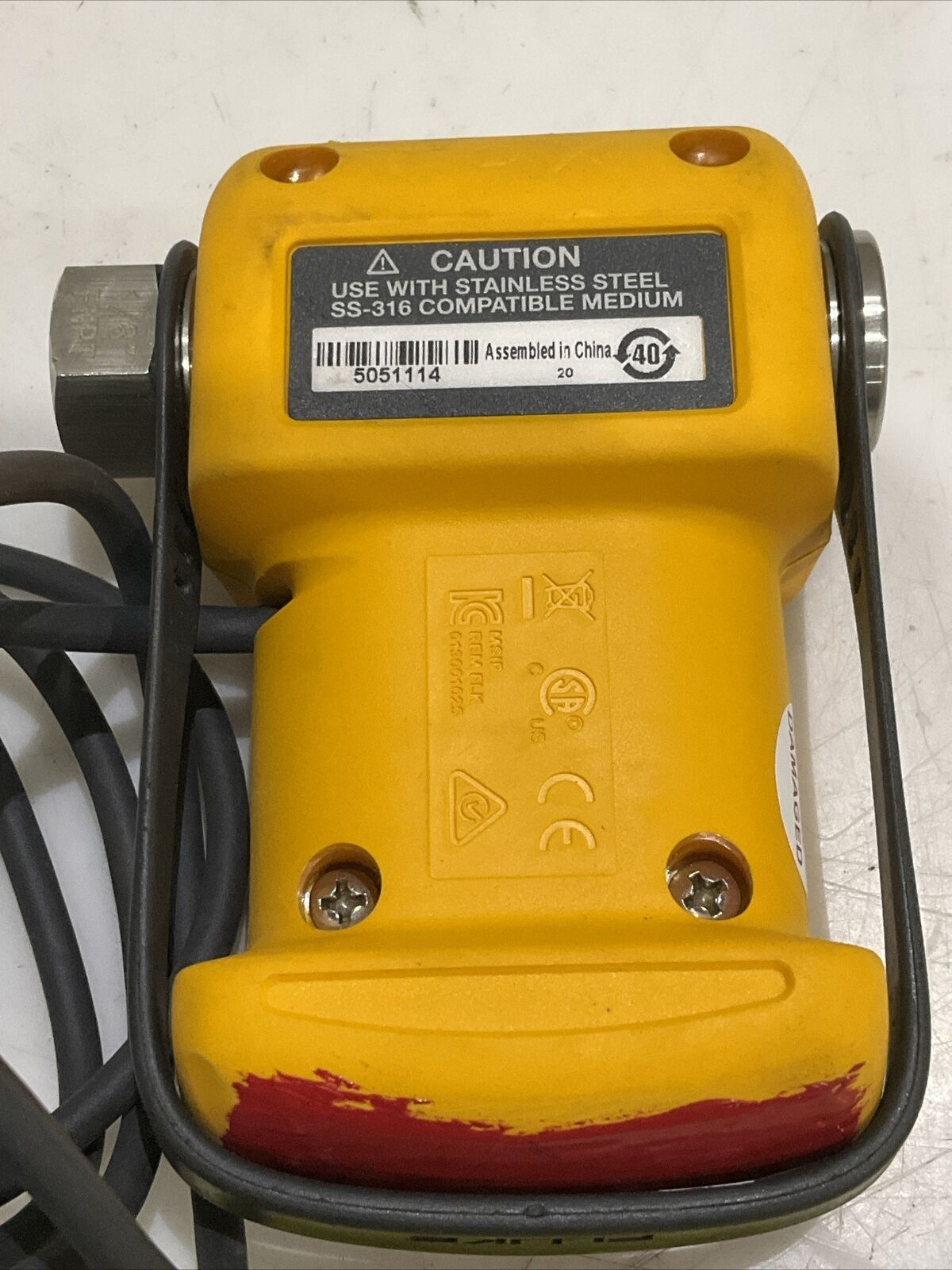 FLUKE 759P07 PRESSURE MODULE RANGE 500 PSIG 3500 KPA 35 BAR S8M