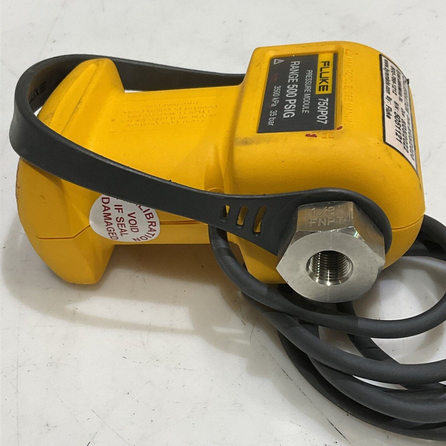 FLUKE 759P07 PRESSURE MODULE RANGE 500 PSIG 3500 KPA 35 BAR S8M