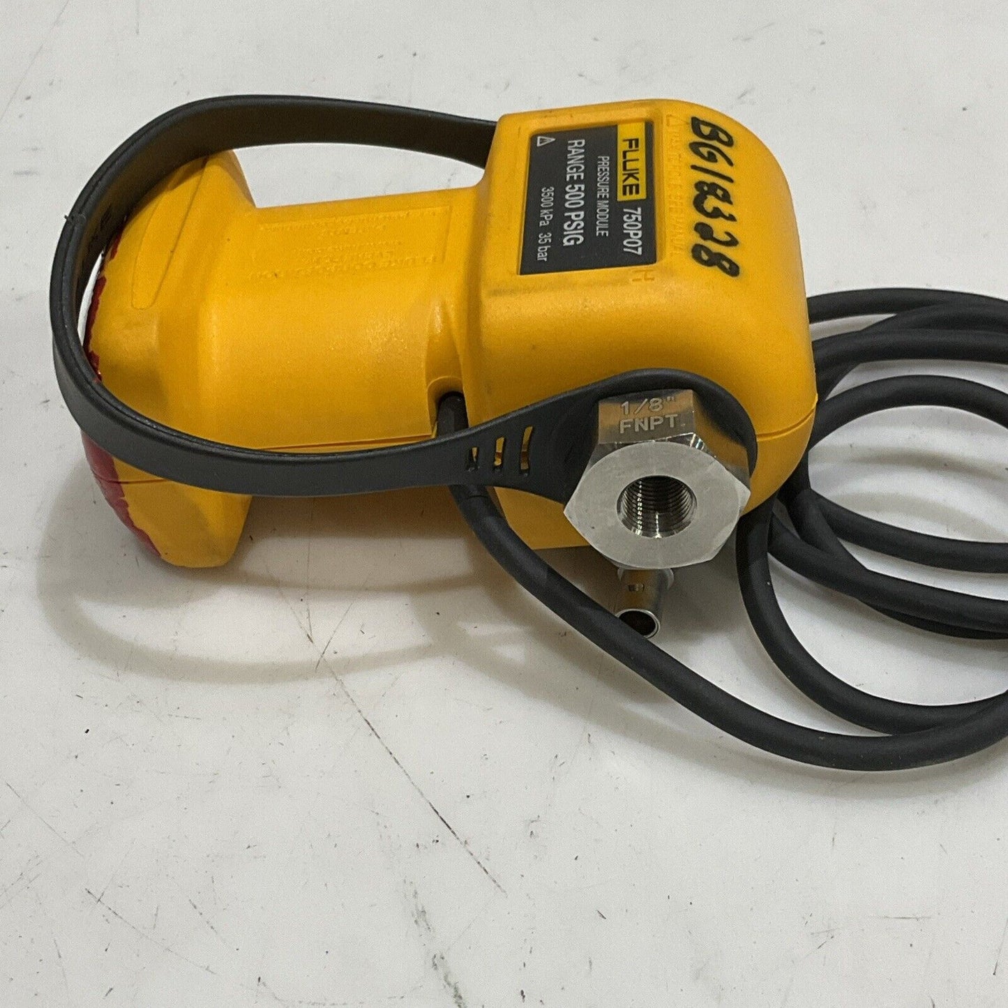 FLUKE 759P07 PRESSURE MODULE RANGE 500 PSIG 3500 KPA 35 BAR S8M