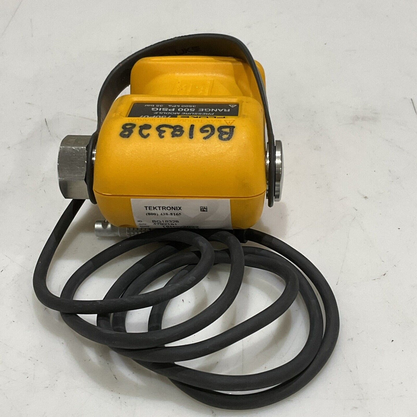 FLUKE 759P07 PRESSURE MODULE RANGE 500 PSIG 3500 KPA 35 BAR S8M