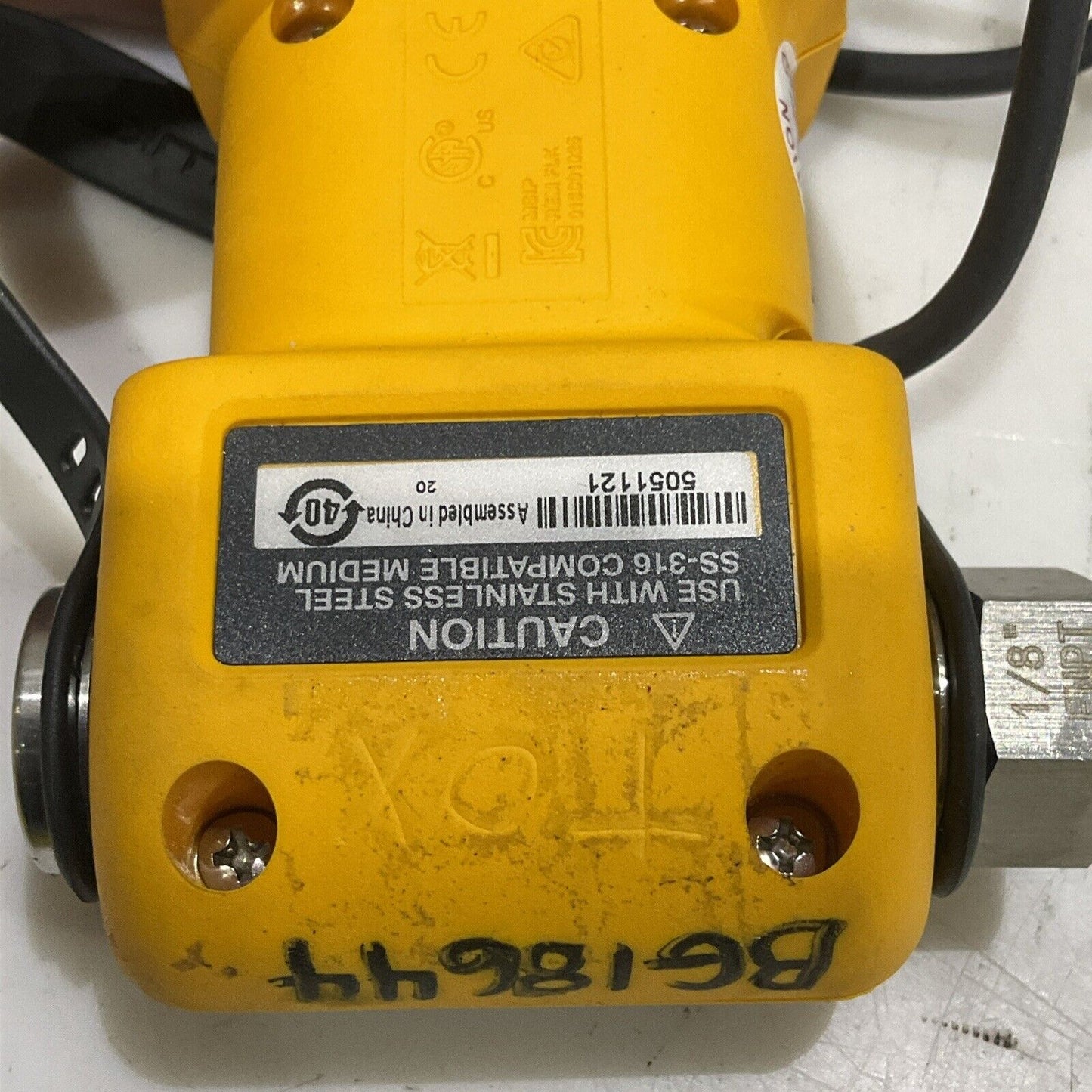 FLUKE 759P07 PRESSURE MODULE RANGE 500 PSIG 3500 KPA 35 BAR S8M