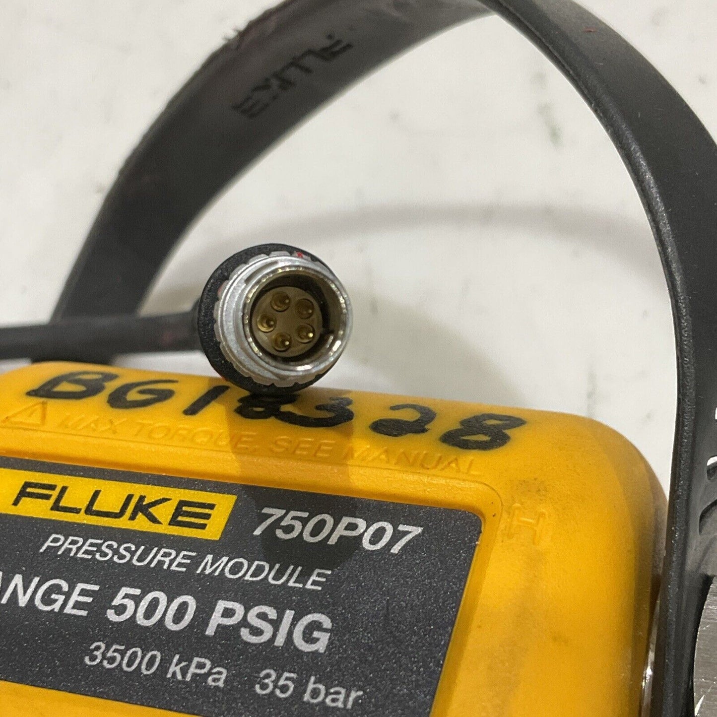 FLUKE 759P07 PRESSURE MODULE RANGE 500 PSIG 3500 KPA 35 BAR S8M