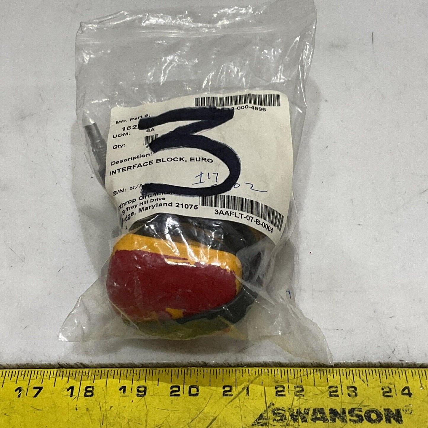 FLUKE 759P07 PRESSURE MODULE RANGE 500 PSIG 3500 KPA 35 BAR S8M