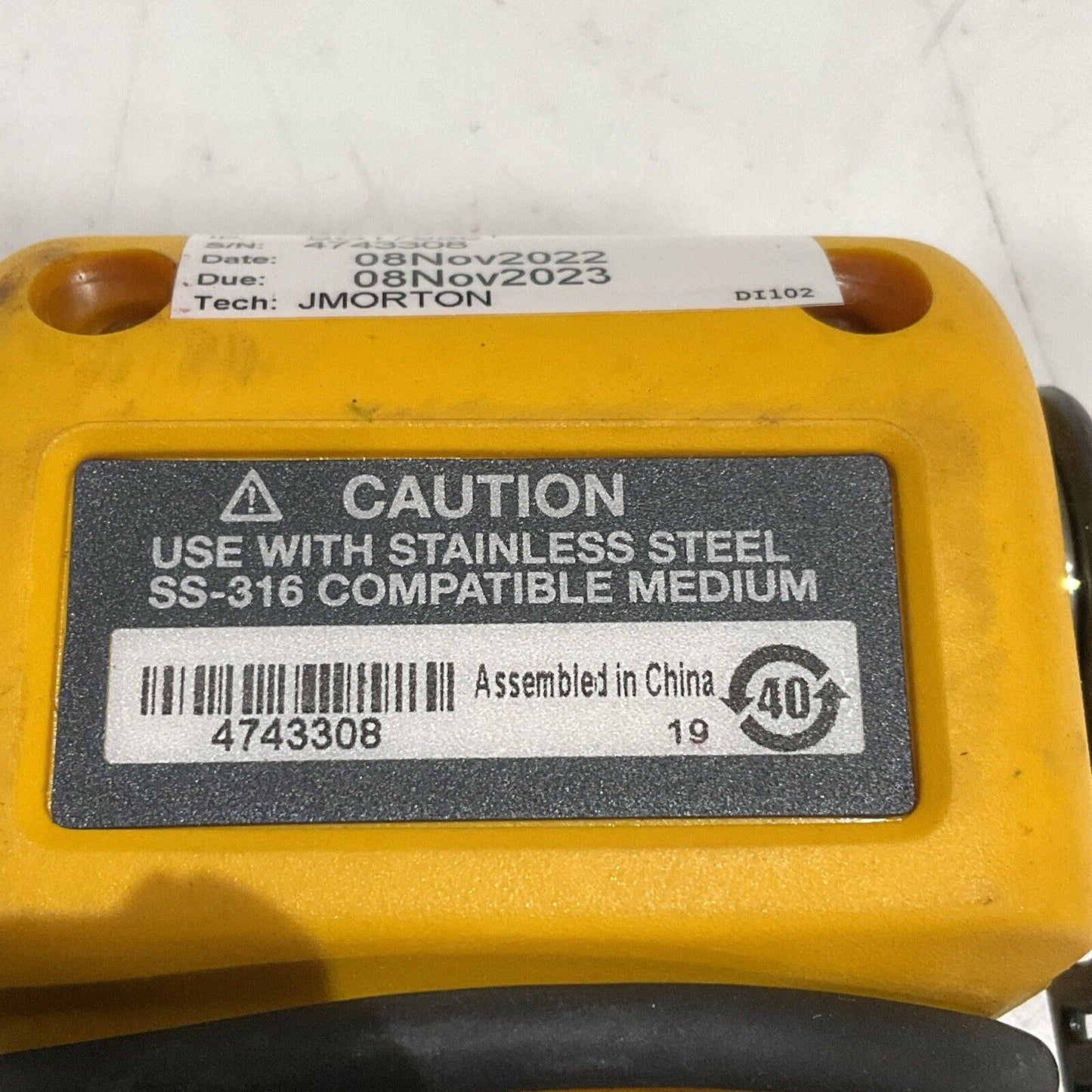 FLUKE 750P05 PRESSURE MODULE RANGE 30 PSIG 200 KPA 2 BAR S8M